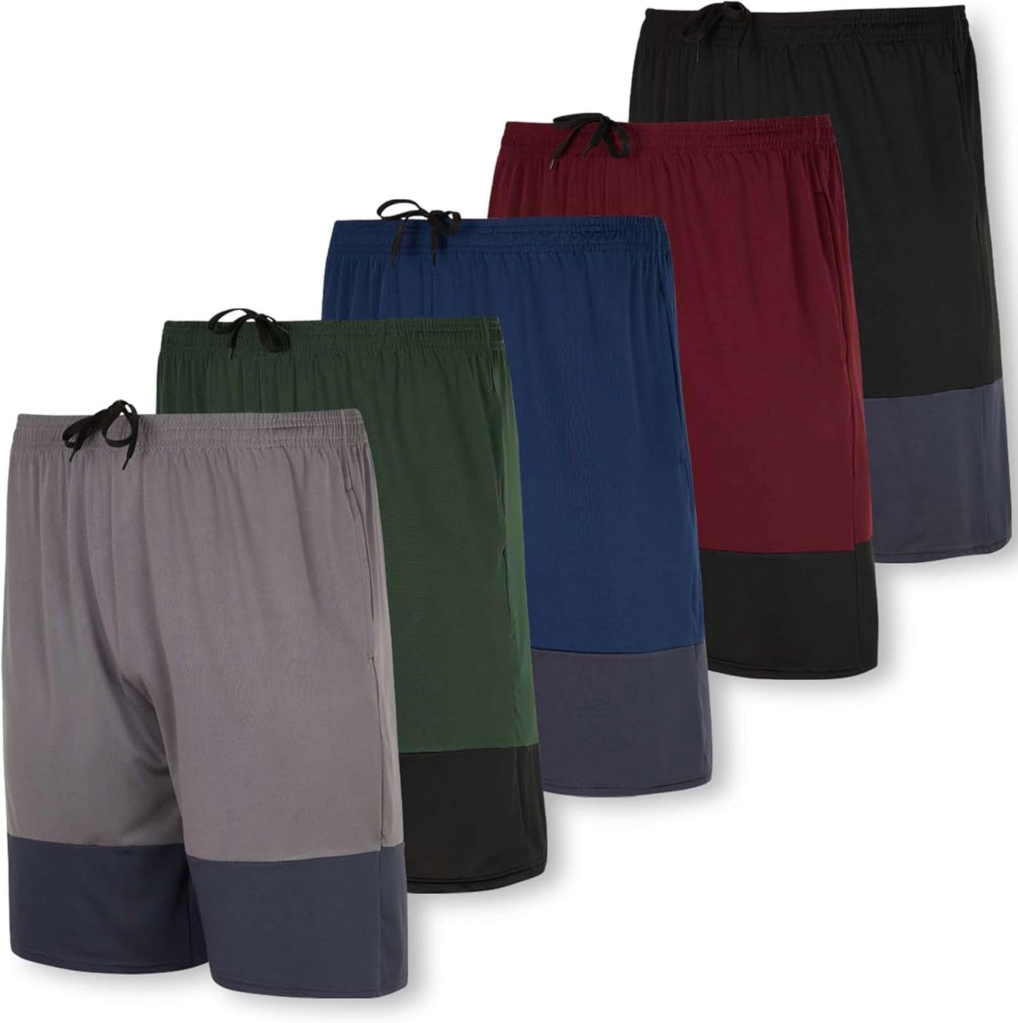 Men's Active Quick Dry Fit Shorts for Gym and Casual Wear