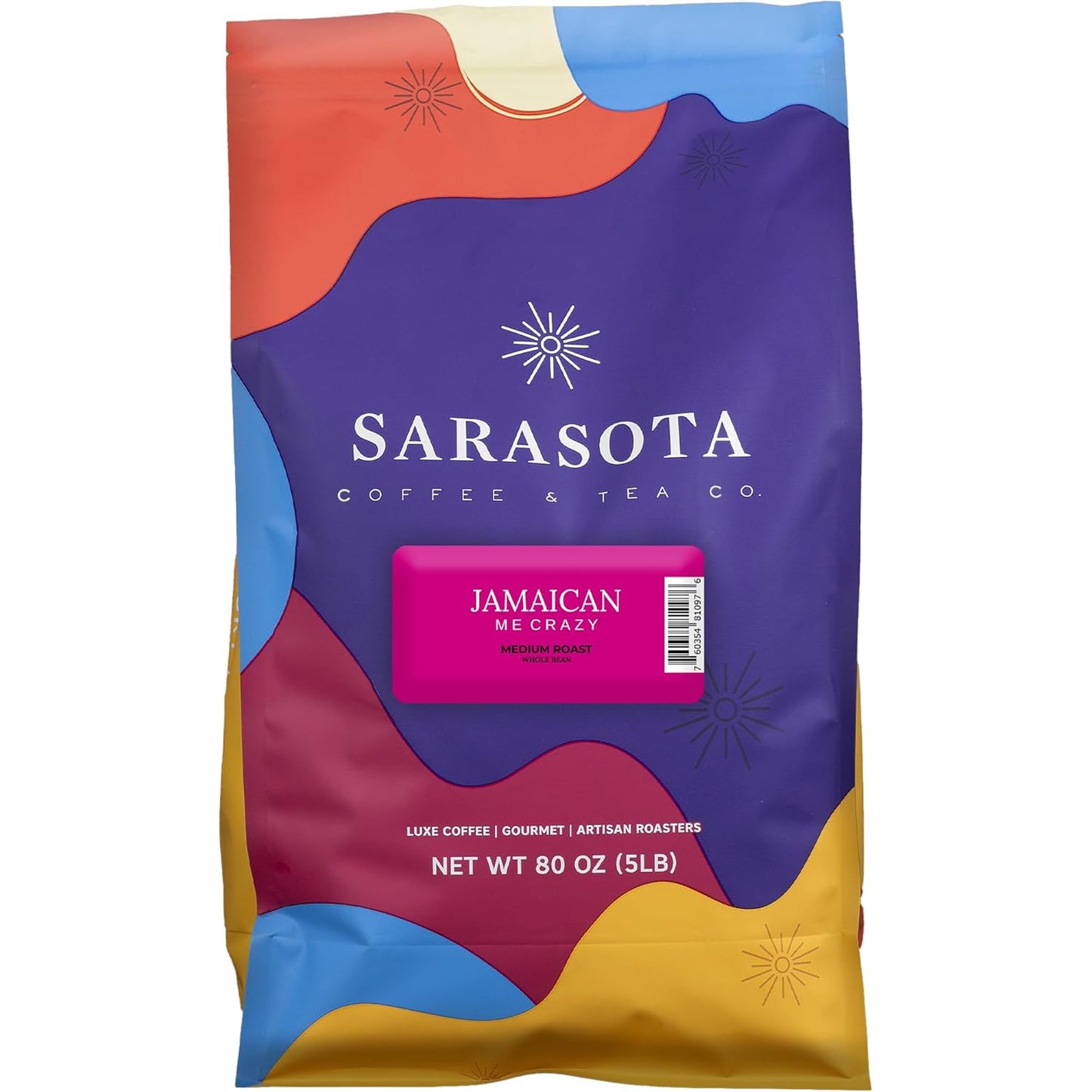 Sarasota Coffee Whole Bean Jamaican Me Crazy - Medium Roast