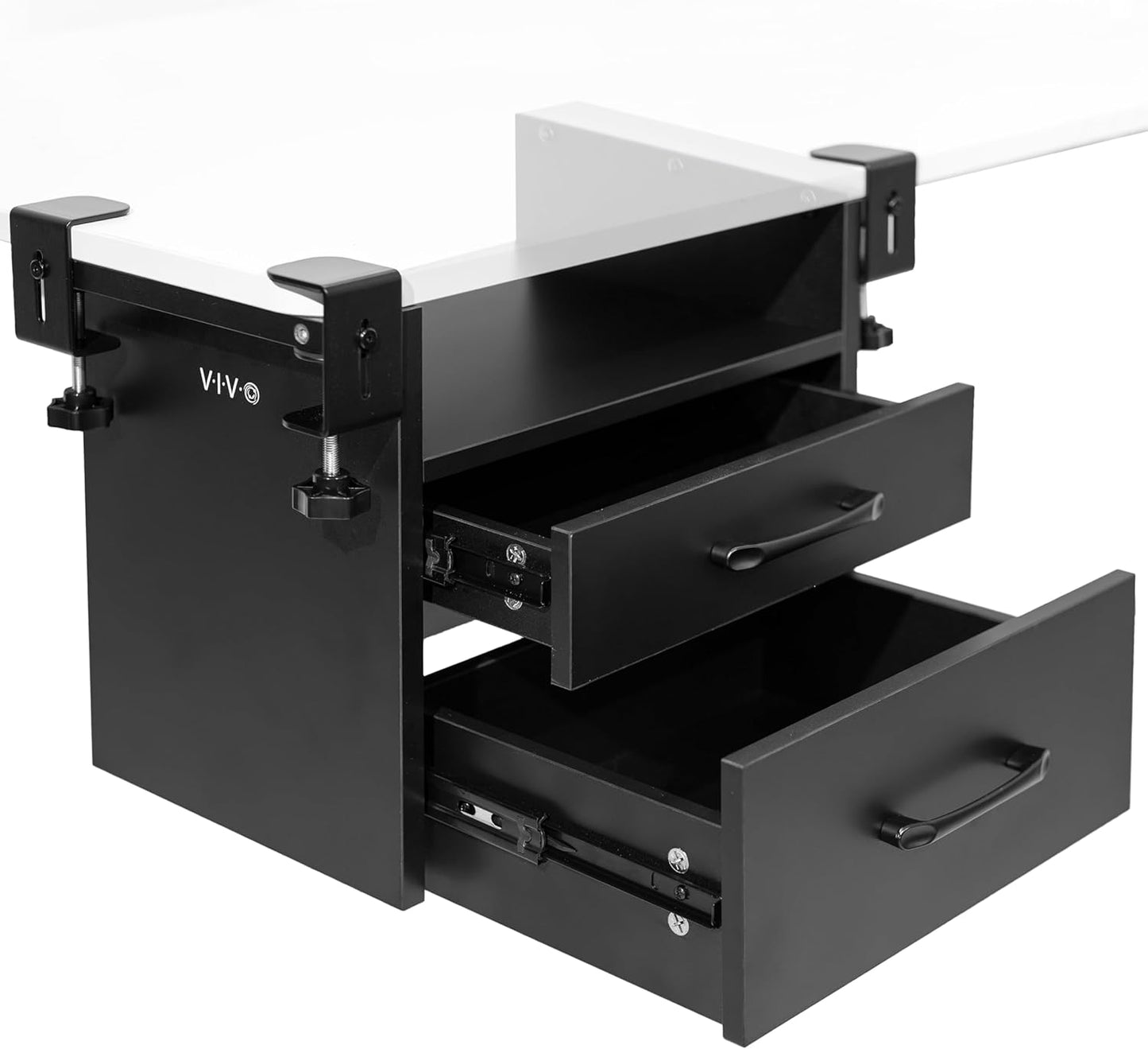 VIVO Corner Clamp Shelf: Multi-Level Storage
