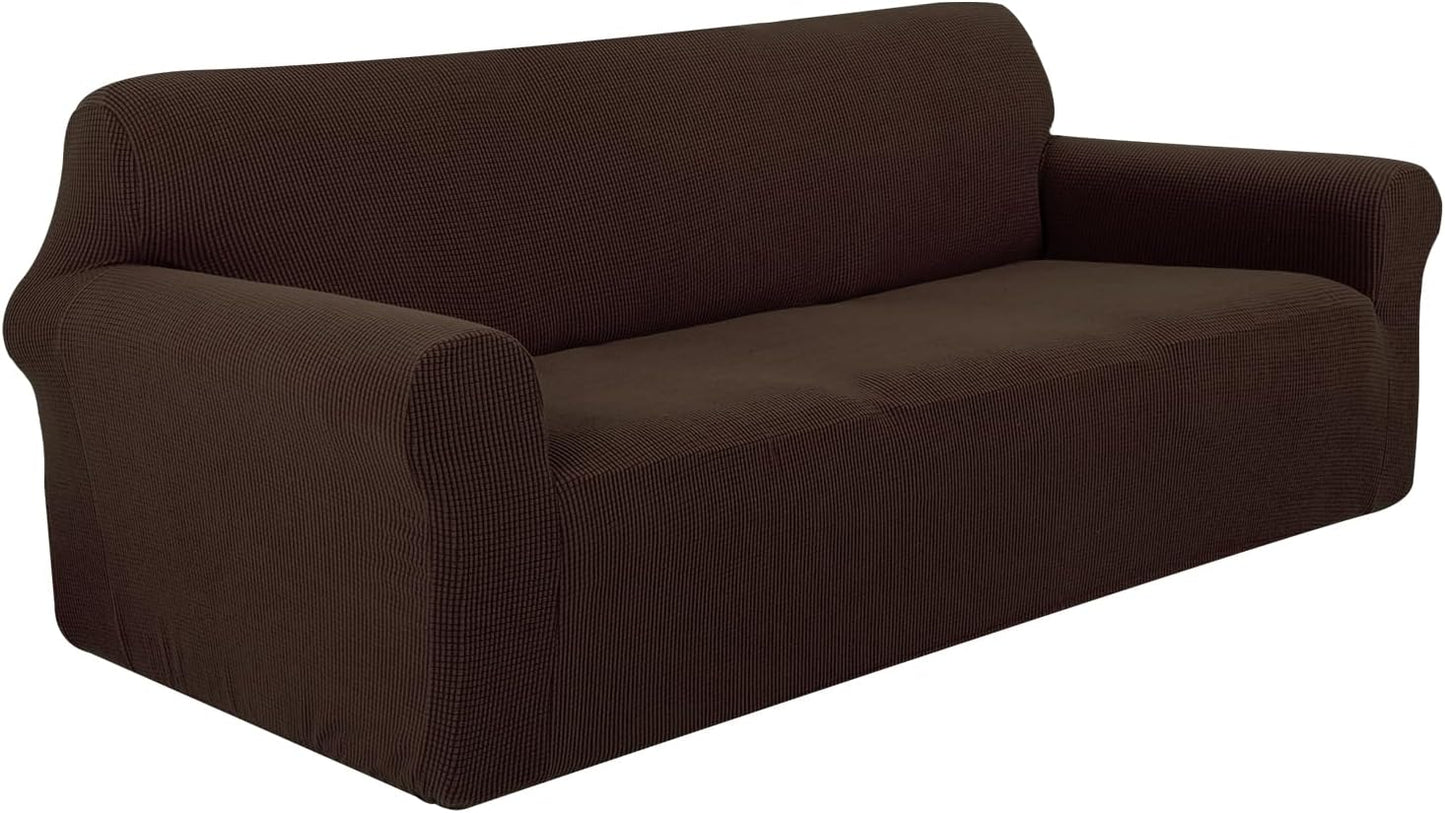 U-NICE HOME Stretch Couch Cover for Oversized Sofa Protection