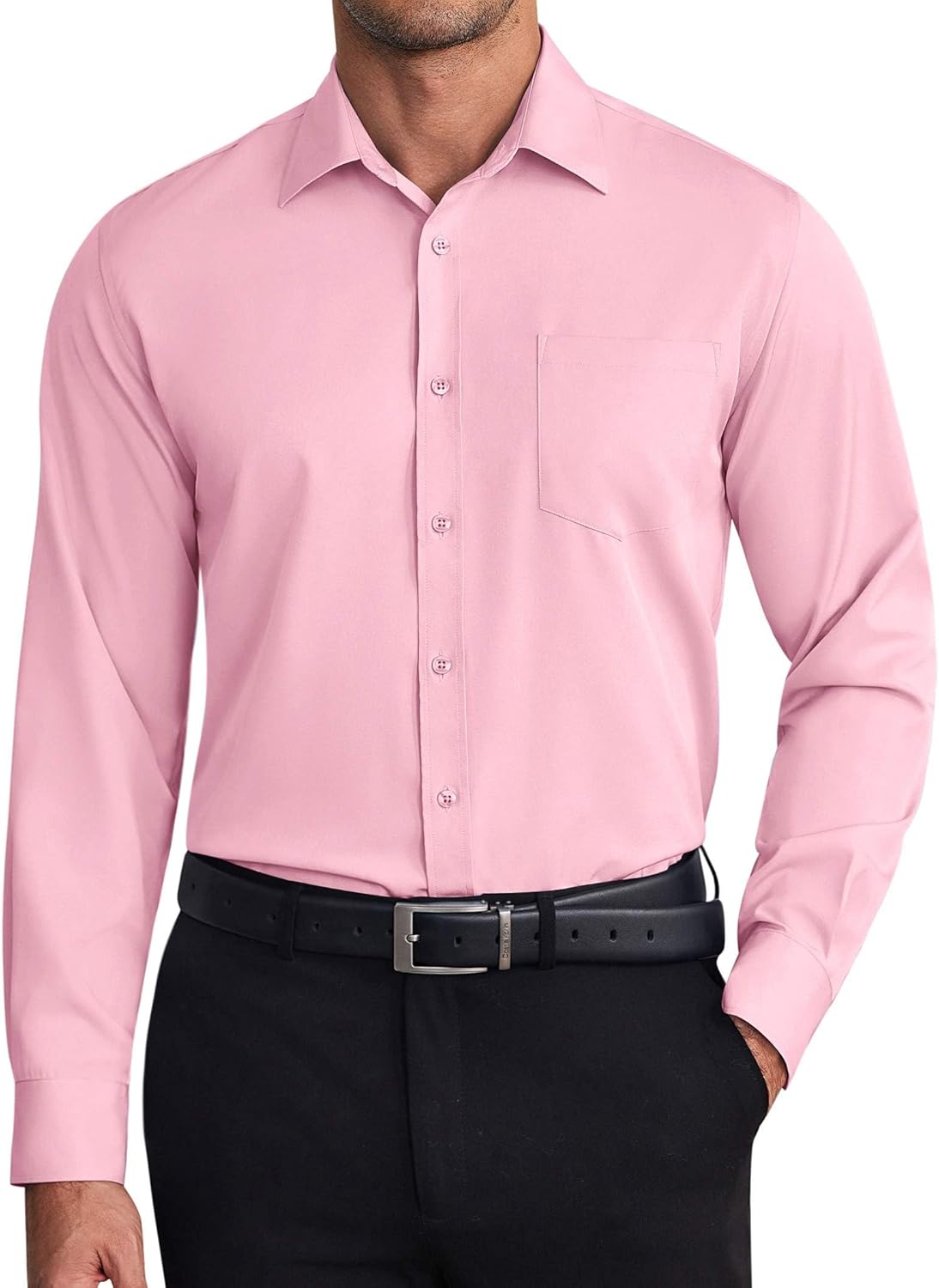 Wrinkle Free Long Sleeve Dress Shirts for Men by COOFANDY