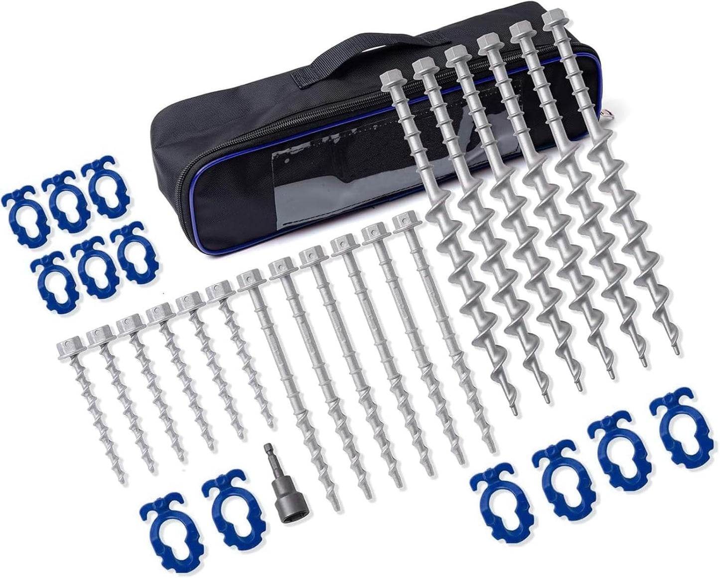 Heavy Duty Aluminum Ground Anchors for Tents and Canopies