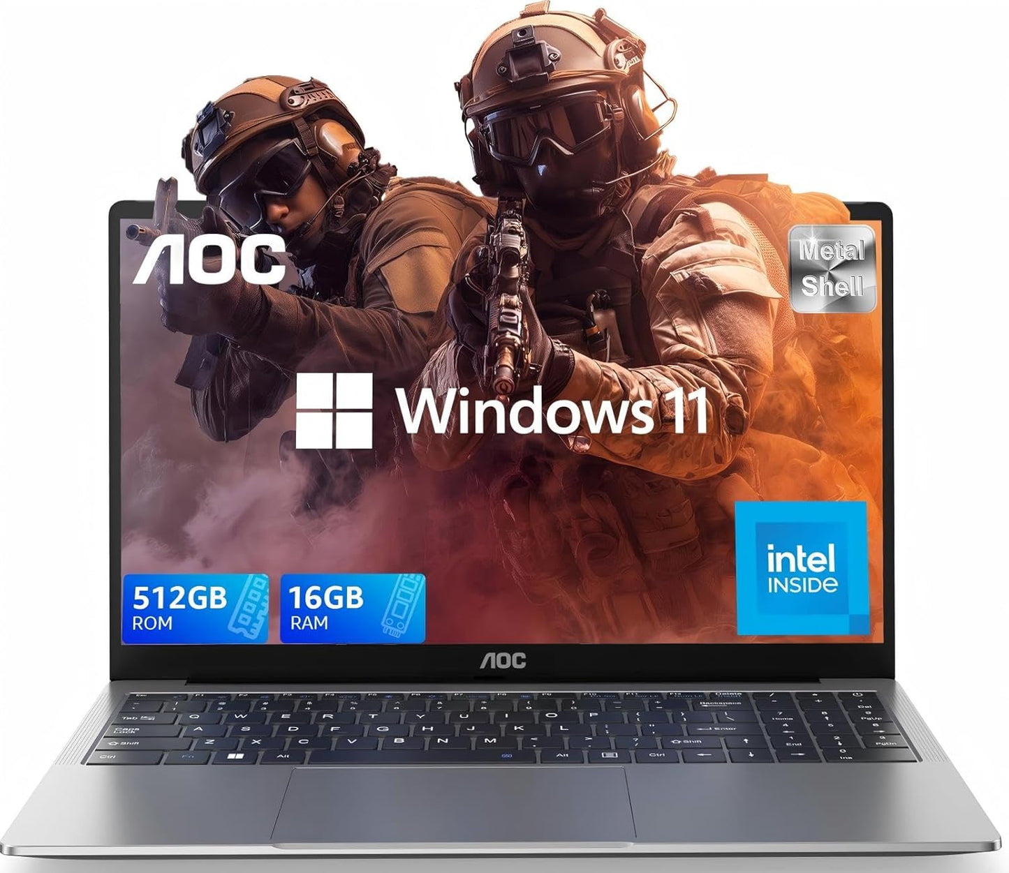 AOC Laptop Computer with 16GB RAM and 512GB SSD for Work