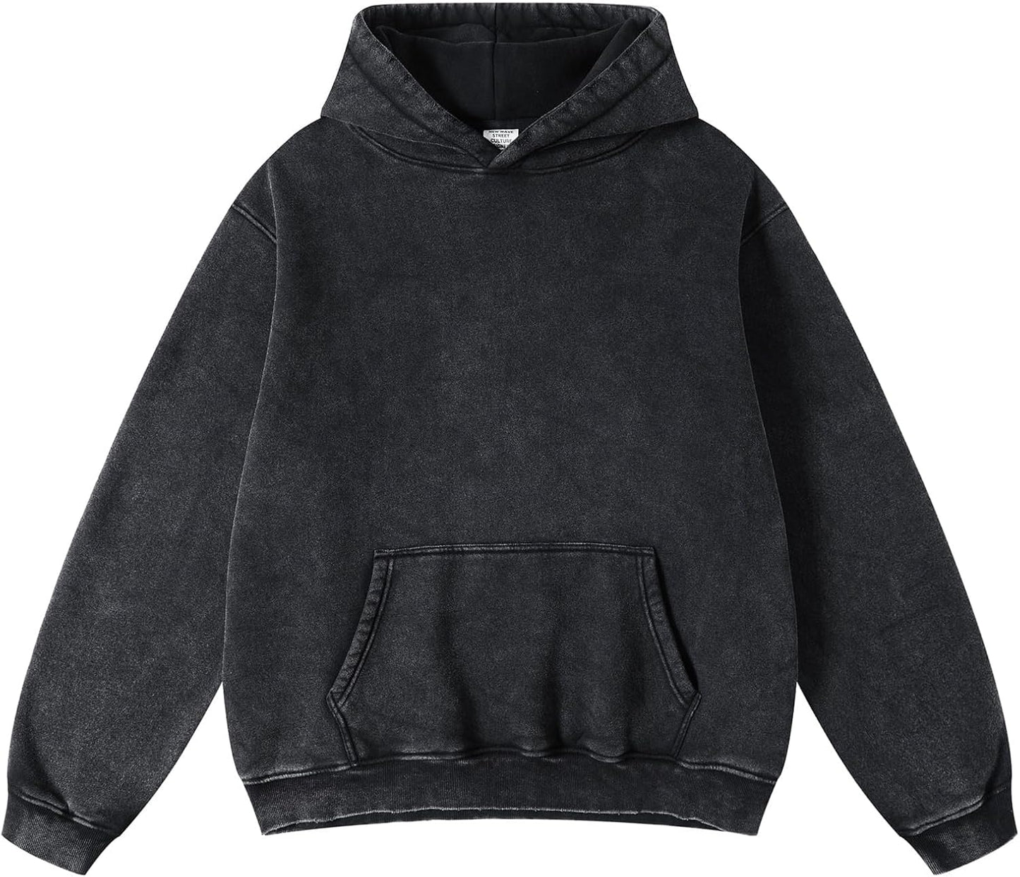 Mens Oversized Hoodies Pullover Vintage Sweatshirt for Style