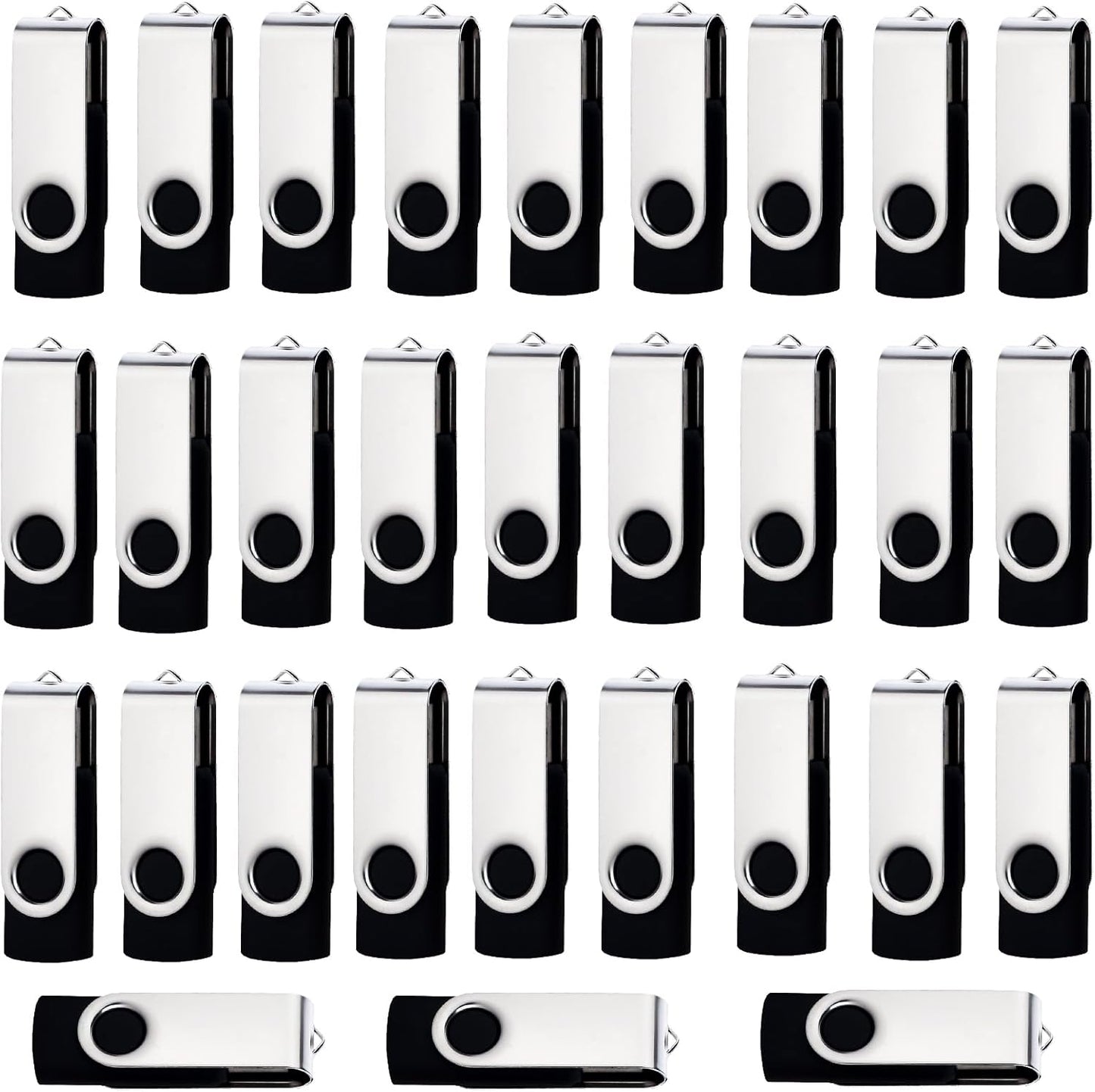 4GB Flash Drives 50 Pack USB2.0 Bulk Pack for Easy Storage