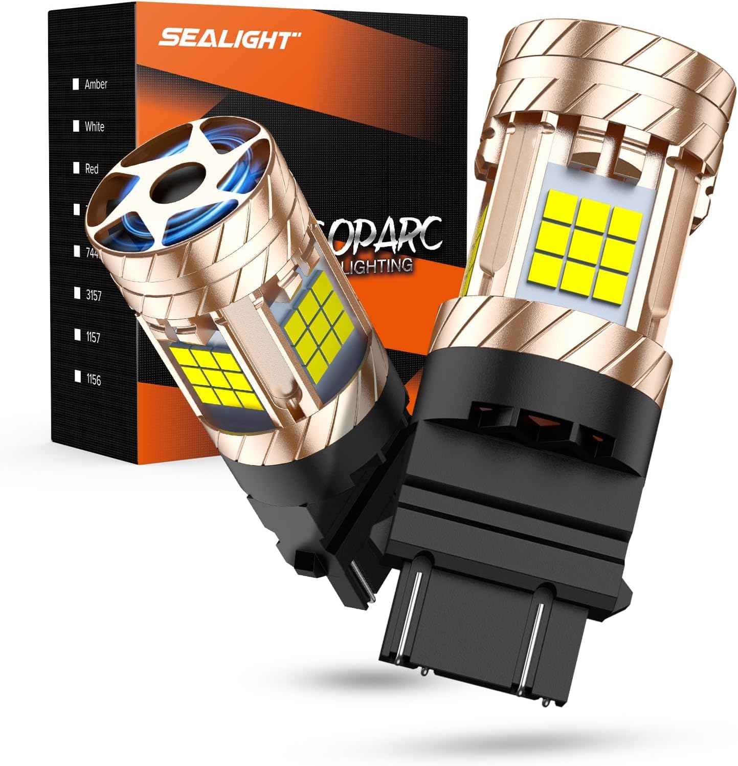 SEALIGHT 3157 LED Bulb - Super Bright White Reverse Light