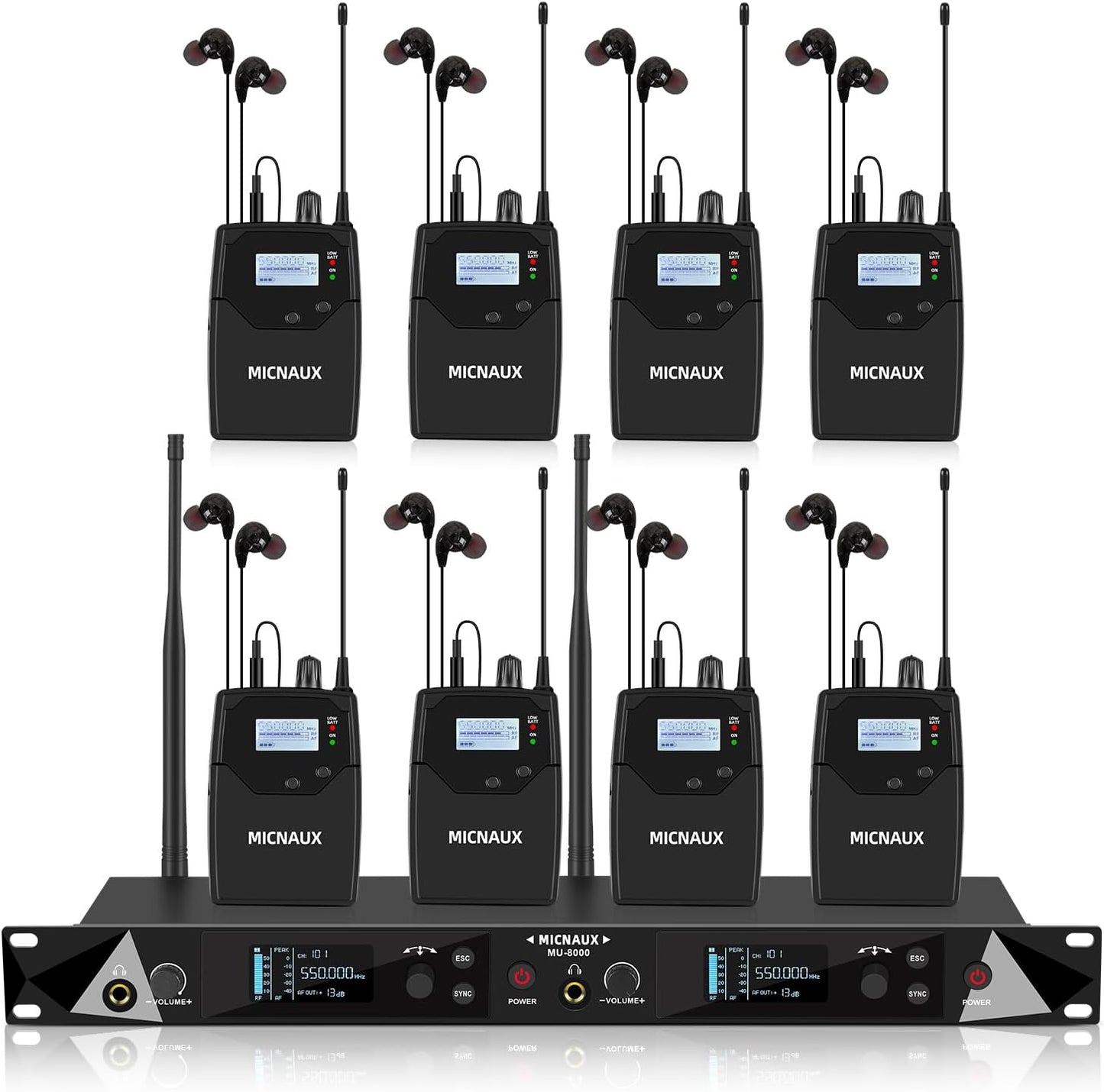 Wireless In Ear Monitor System for Musicians and Performers