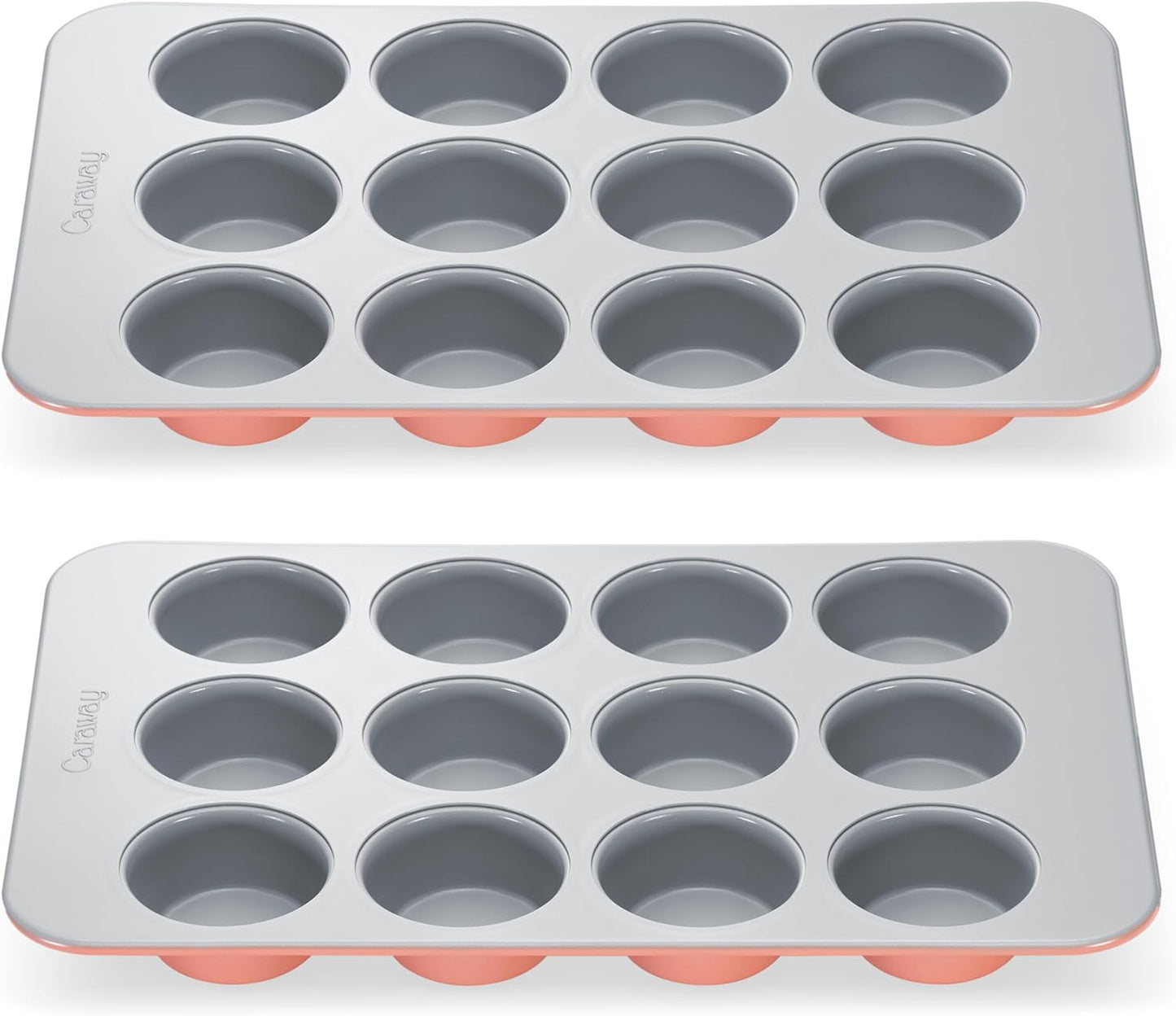 Caraway Non-Stick Ceramic Muffin Pan Duo for Healthy Baking