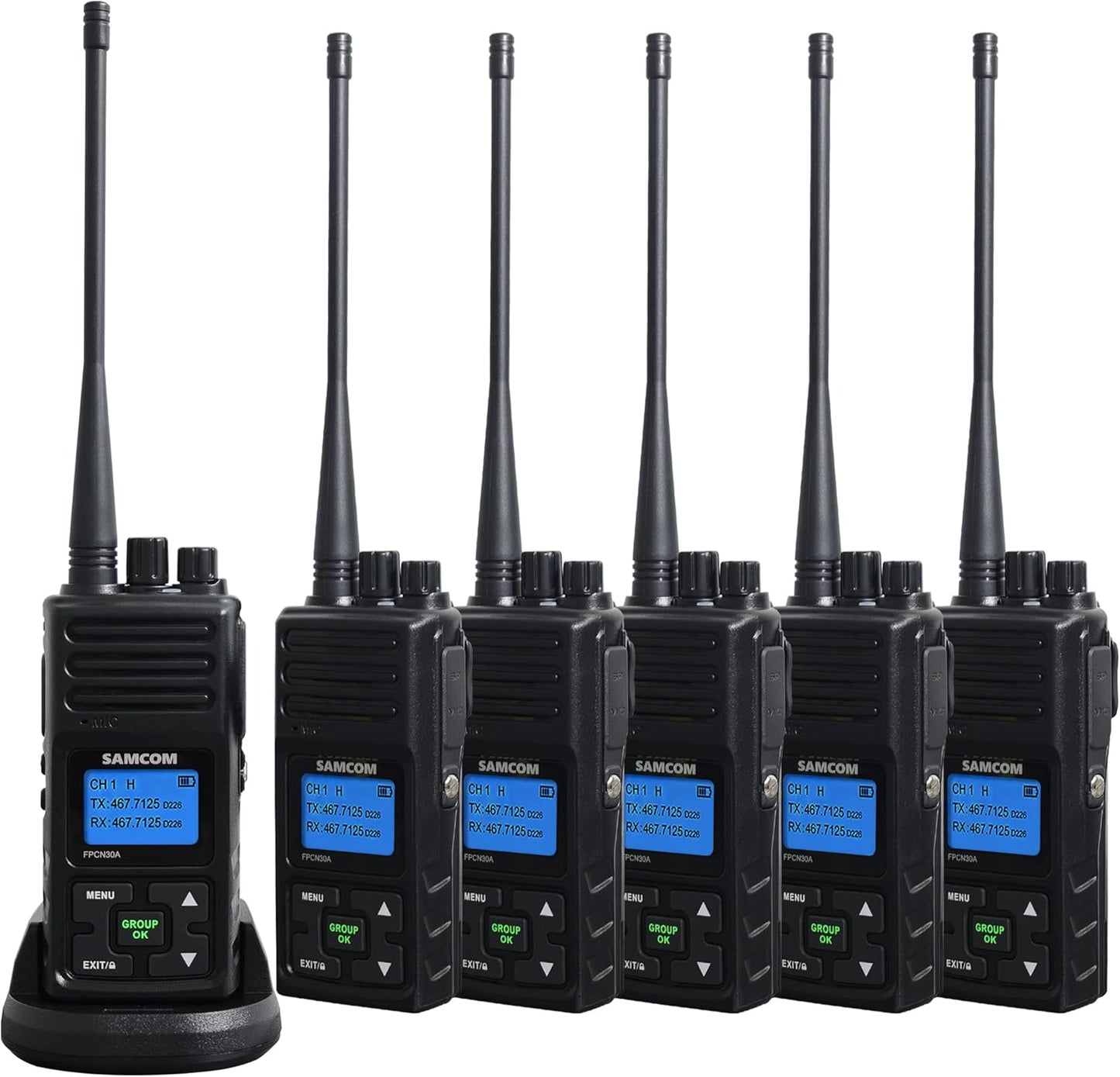 Samcom Two Way Radios Long Range Walkie Talkies for Adults
