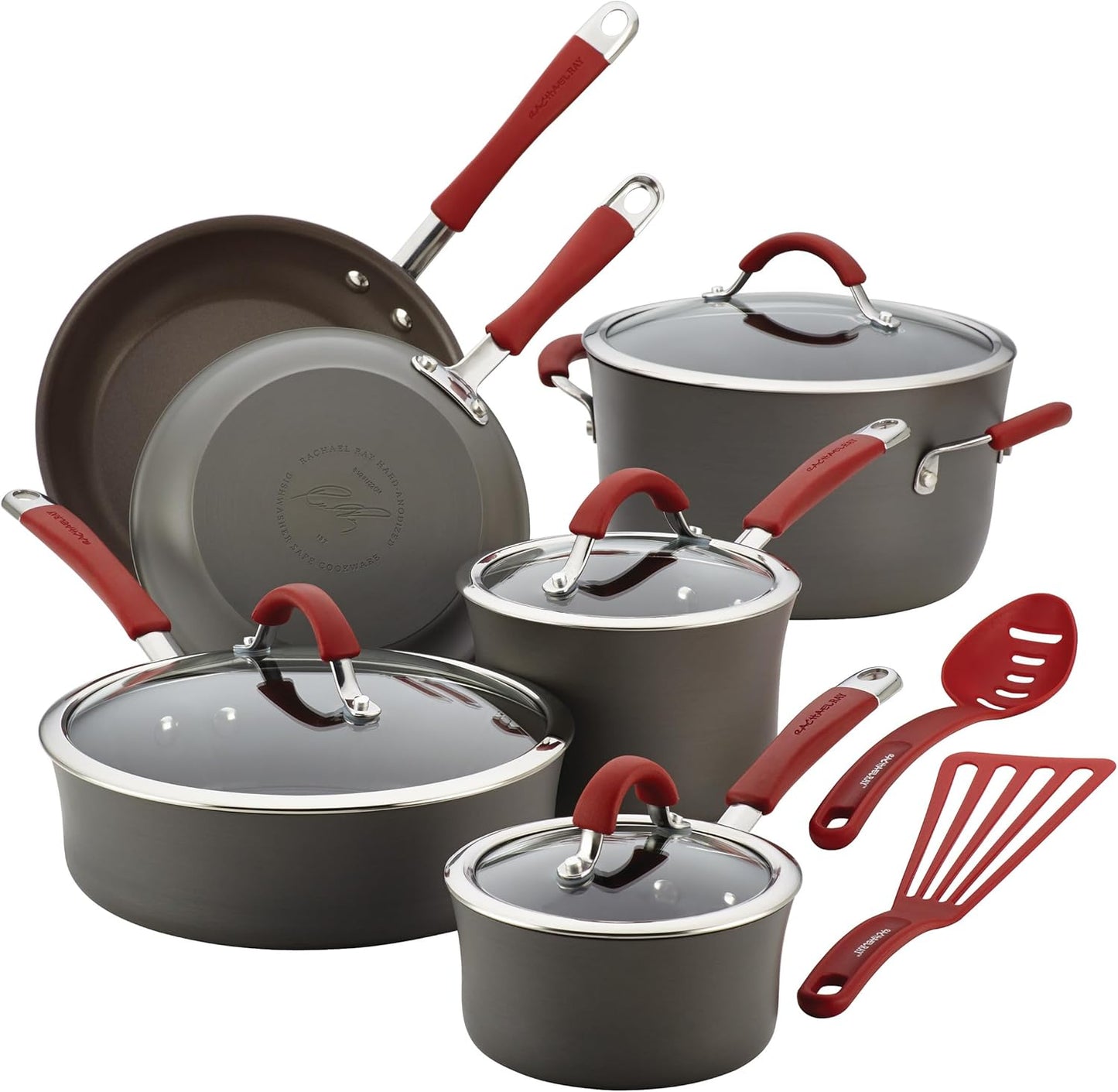 Rachael Ray Cucina Hard Anodized Nonstick Cookware Set Review