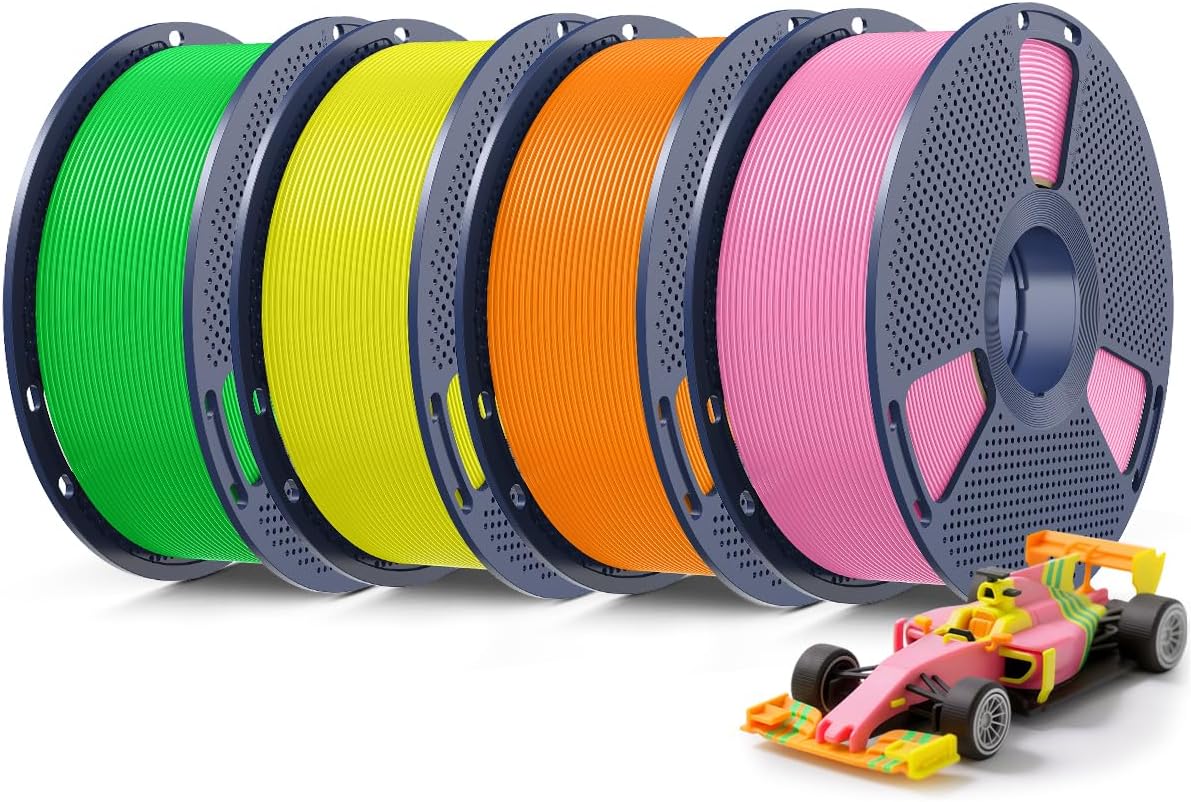Upgrade PLA Plus 2.0 3D Printer Filament Bundle for High Speed