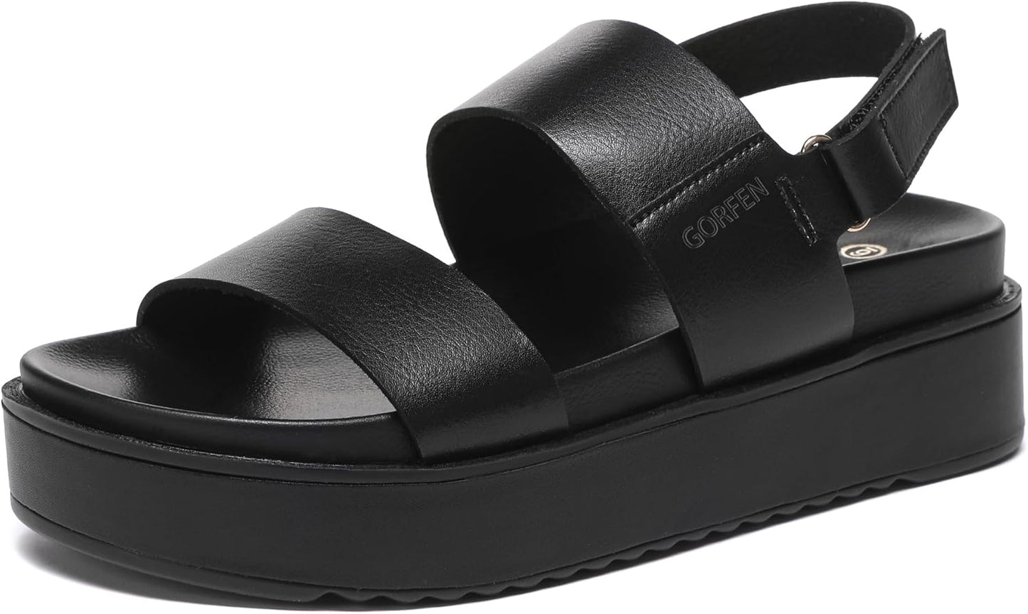 Women's Platform Sandals with Arch Support for Summer Style