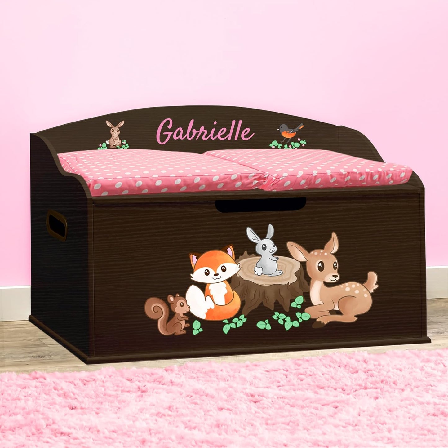 DIBSIES Personalized Creative Wonders Toy Box for Kids