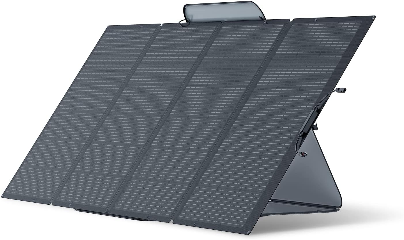 EF ECOFLOW 400W Portable Solar Panel for Outdoor Adventures