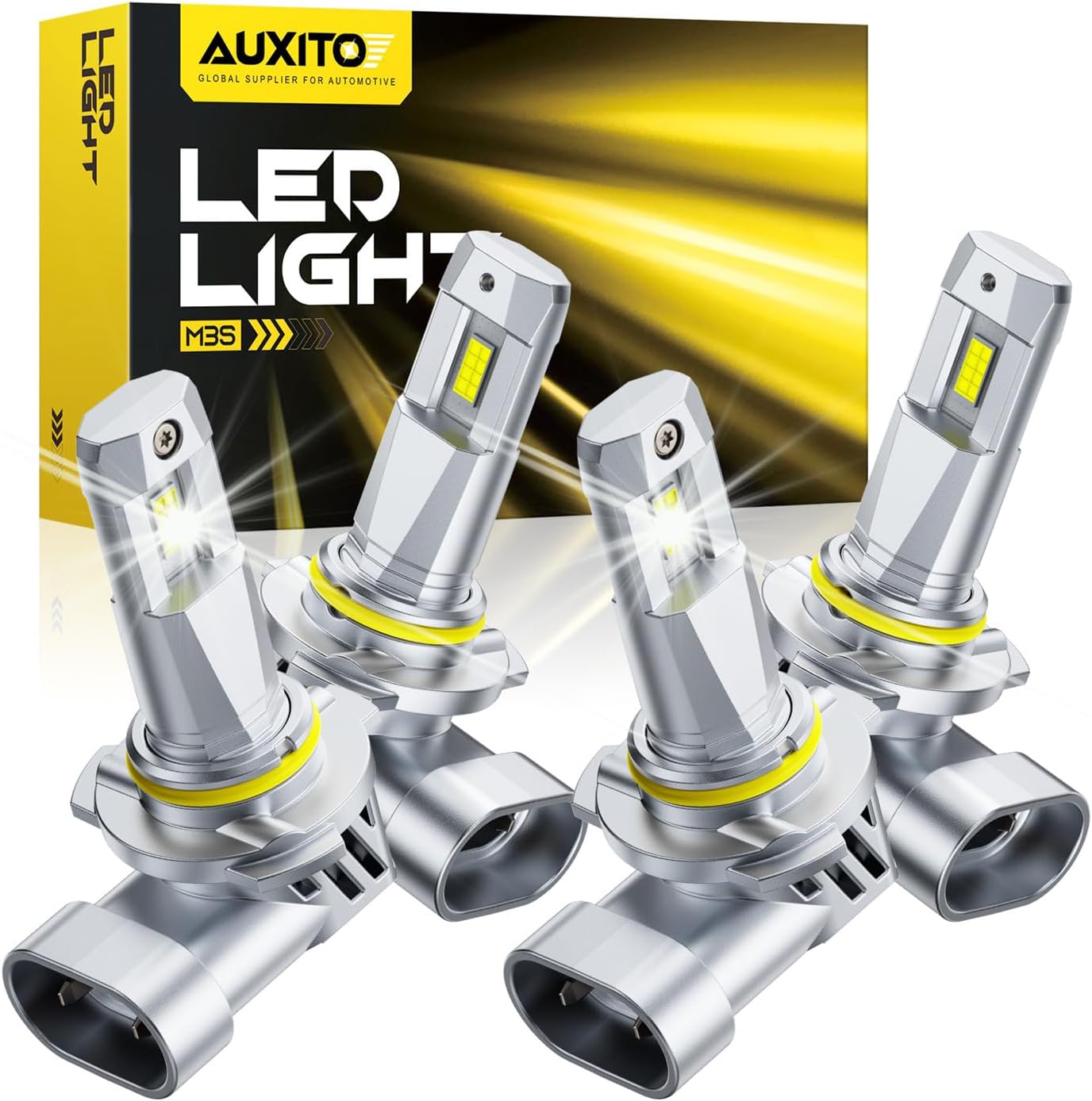 AUXITO 9005 9006 LED Bulb: 900% Brighter, Easy Install