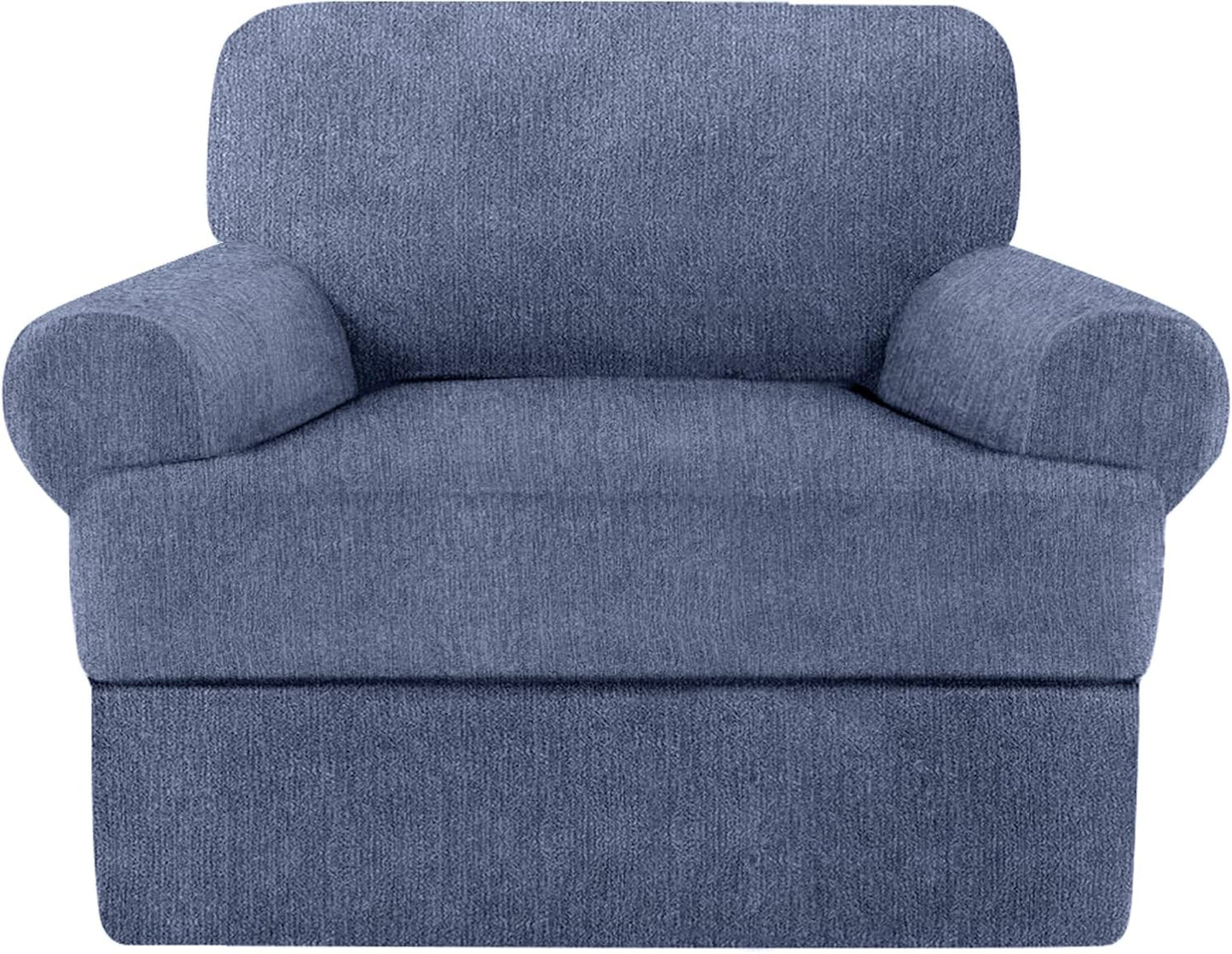 Super Stretch T Cushion Chair Covers for Living Room Protection