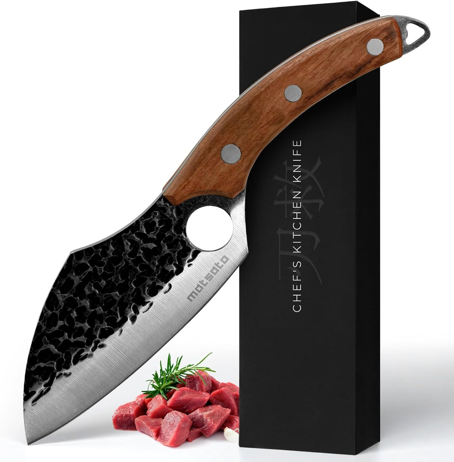 Matsato Chef Knife - Professional Japanese Steel Kitchen Knife