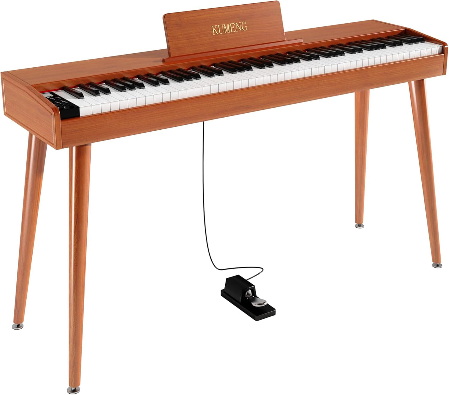 KUMENG Digital Piano: 88 Key Semi-Weighted | Beginner Friendly