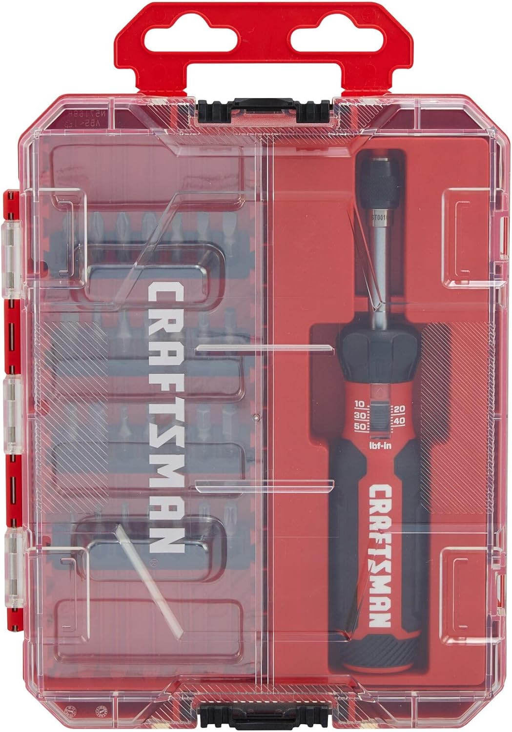 CRAFTSMAN Torque Screwdriver Set with 29 Pieces for Precision