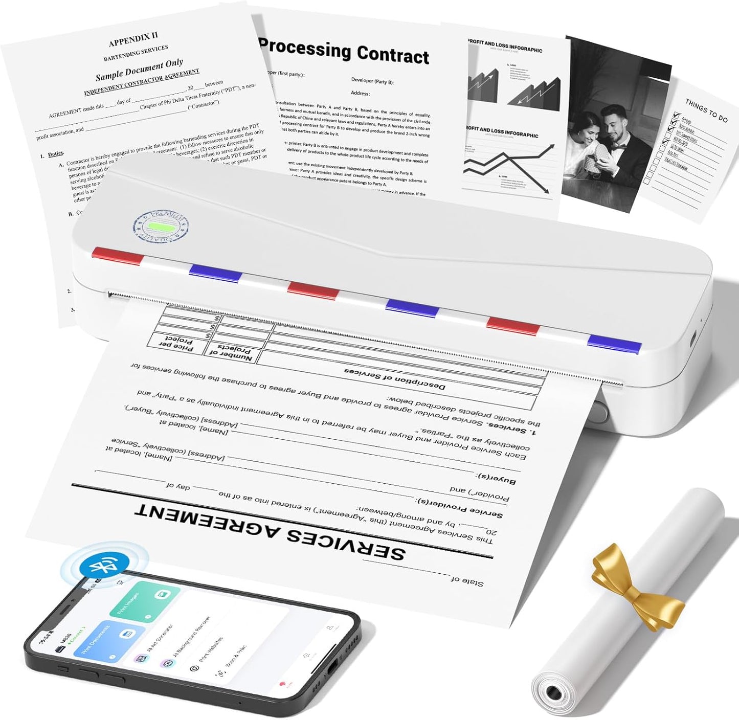 Phomemo Wireless Travel Printer - Print Anywhere!