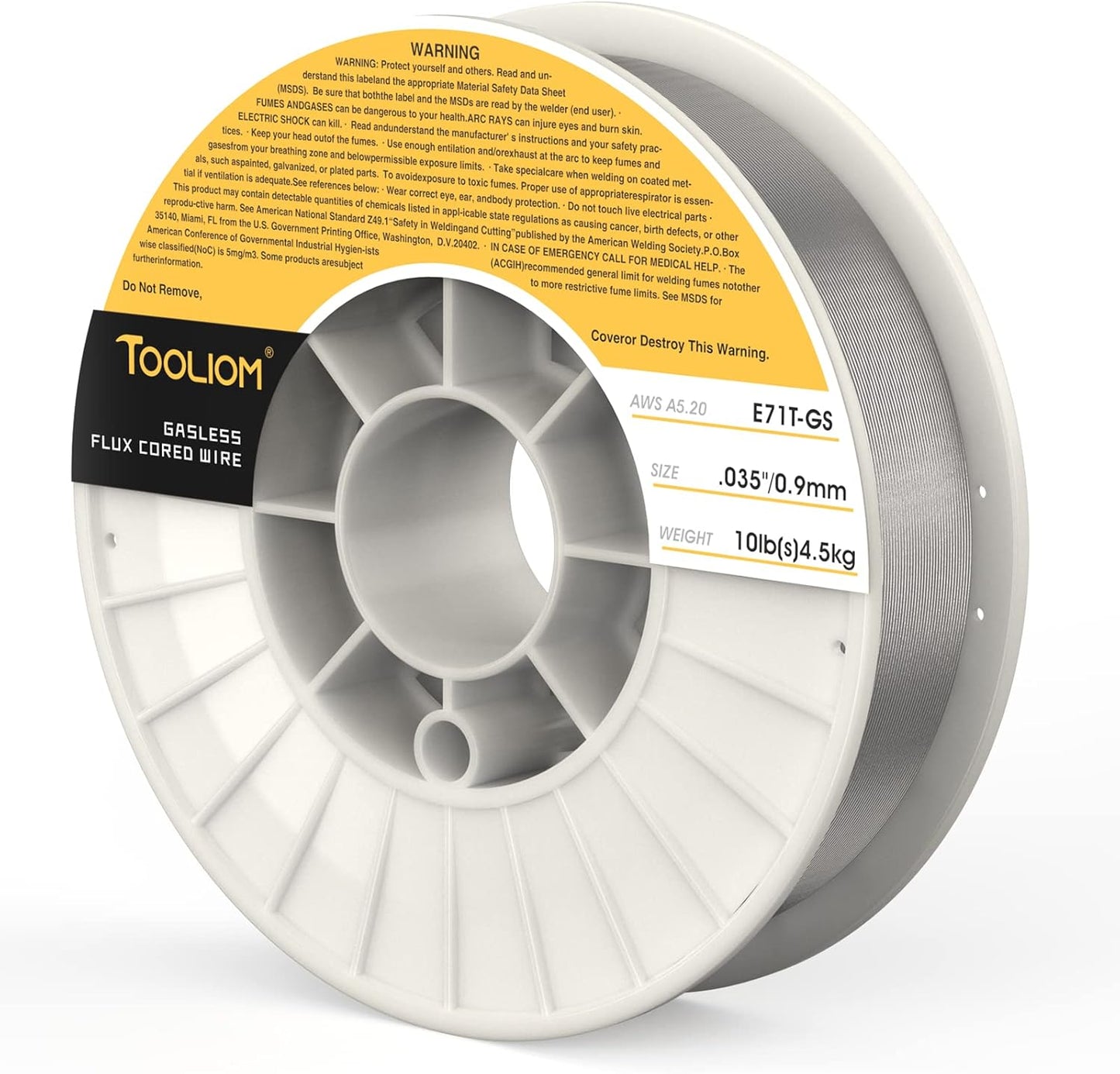 TOOLIOM E71T-GS .035in Flux Core Welding Wire Review