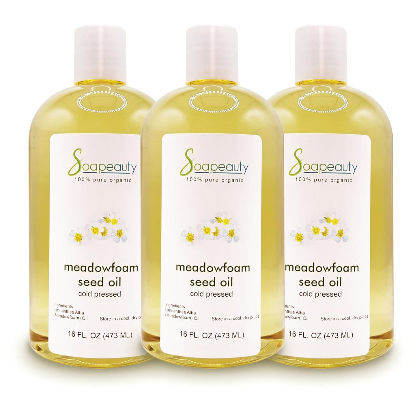 Meadowfoam Seed Oil Cold Pressed Unrefined for Skin and Hair