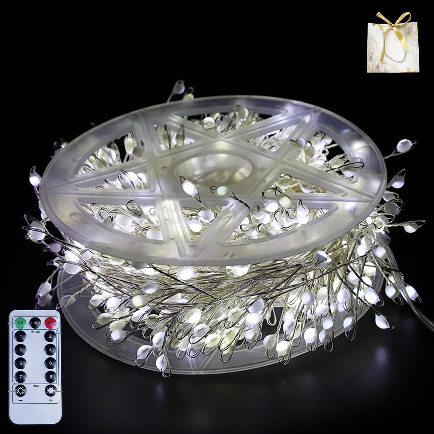 Thoughtaidea Led Copper Wire Firecracker Light String for Events