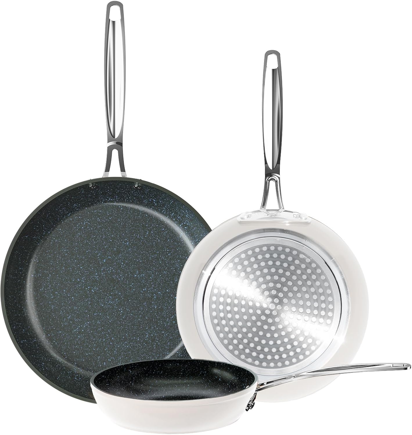 Nuwave 3-Piece Forged Frying Pan Set with Non-Stick Coating