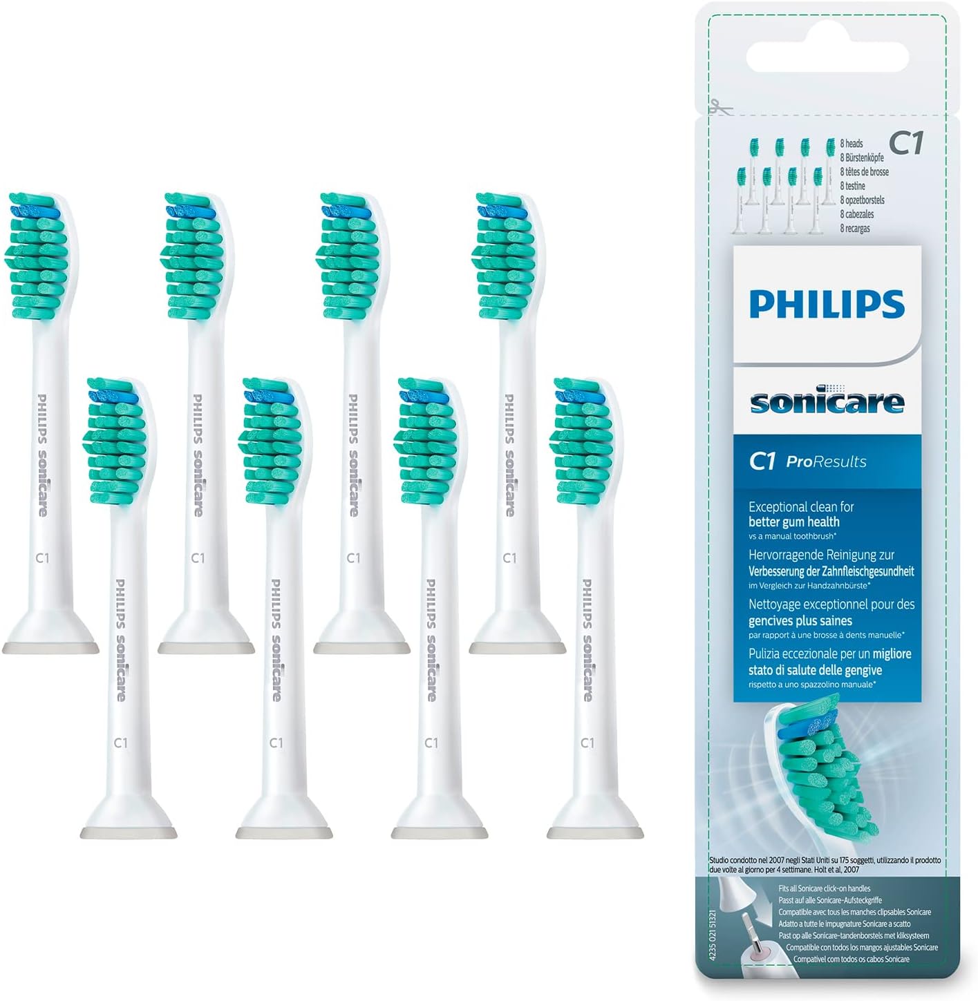 Philips Sonicare ProResults Brush Heads for Superior Cleaning