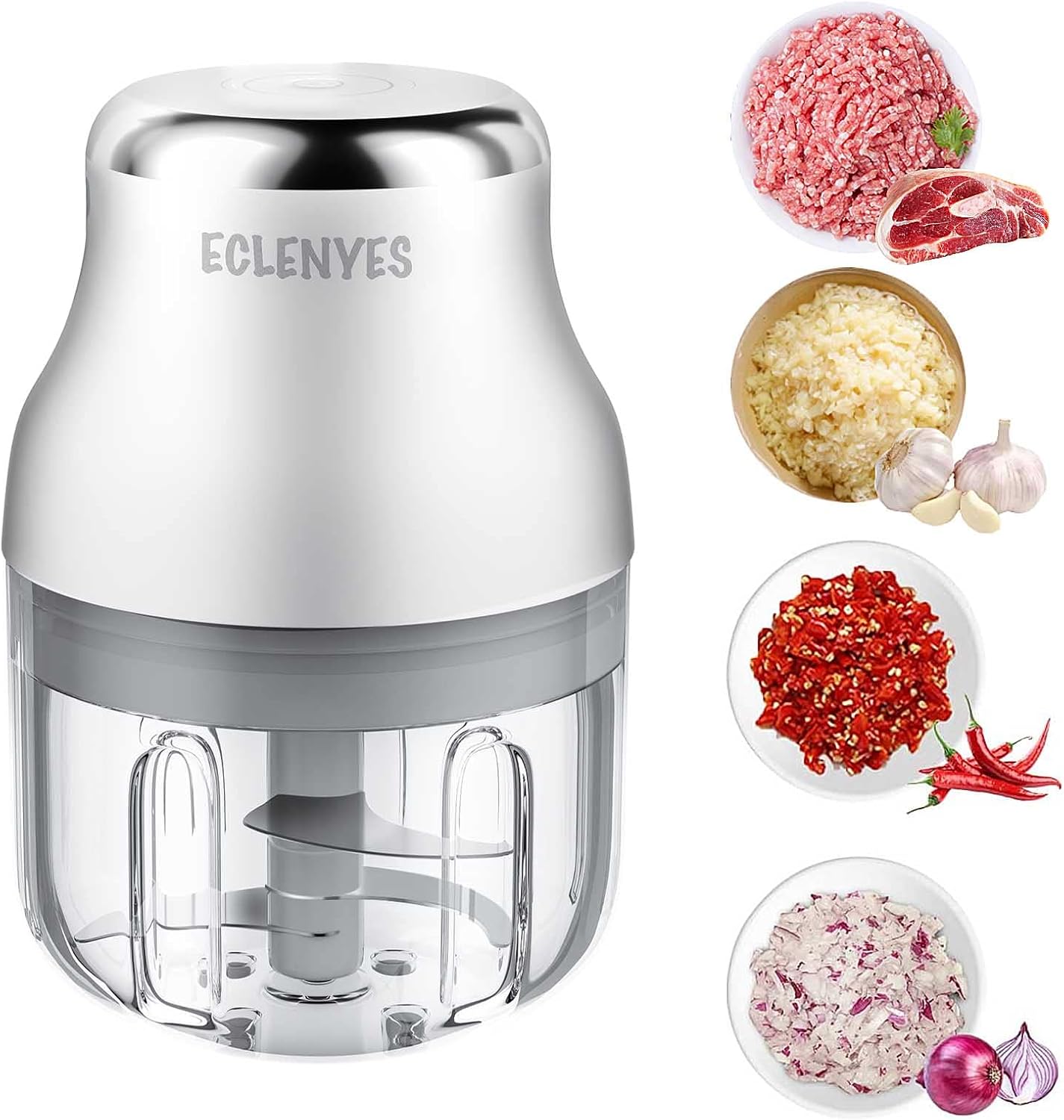 Wireless USB Mini Food Chopper - Powerful & Portable