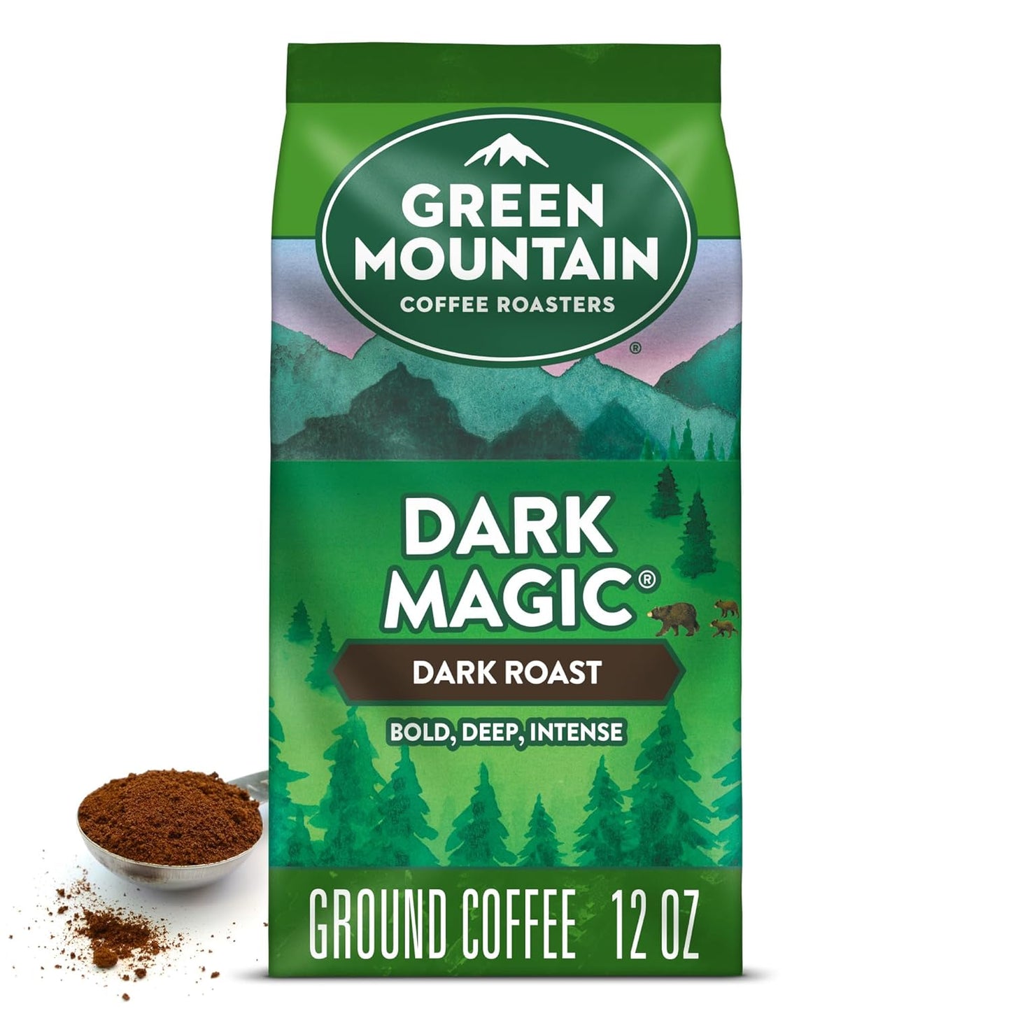 Dark Magic Ground Coffee 12oz - Bold Dark Roast