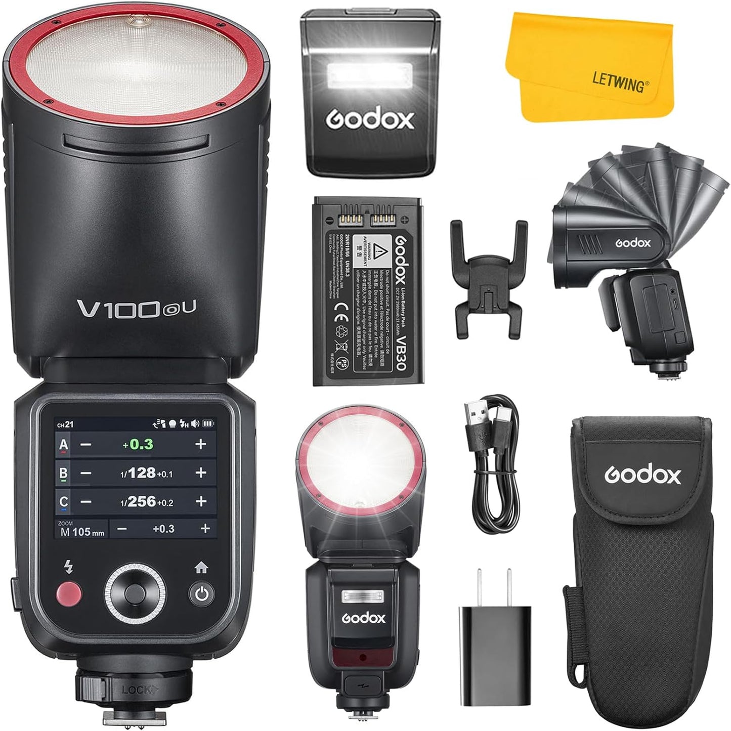 Godox V100-O Flash for Olympus: Powerful TTL Speedlite Performance