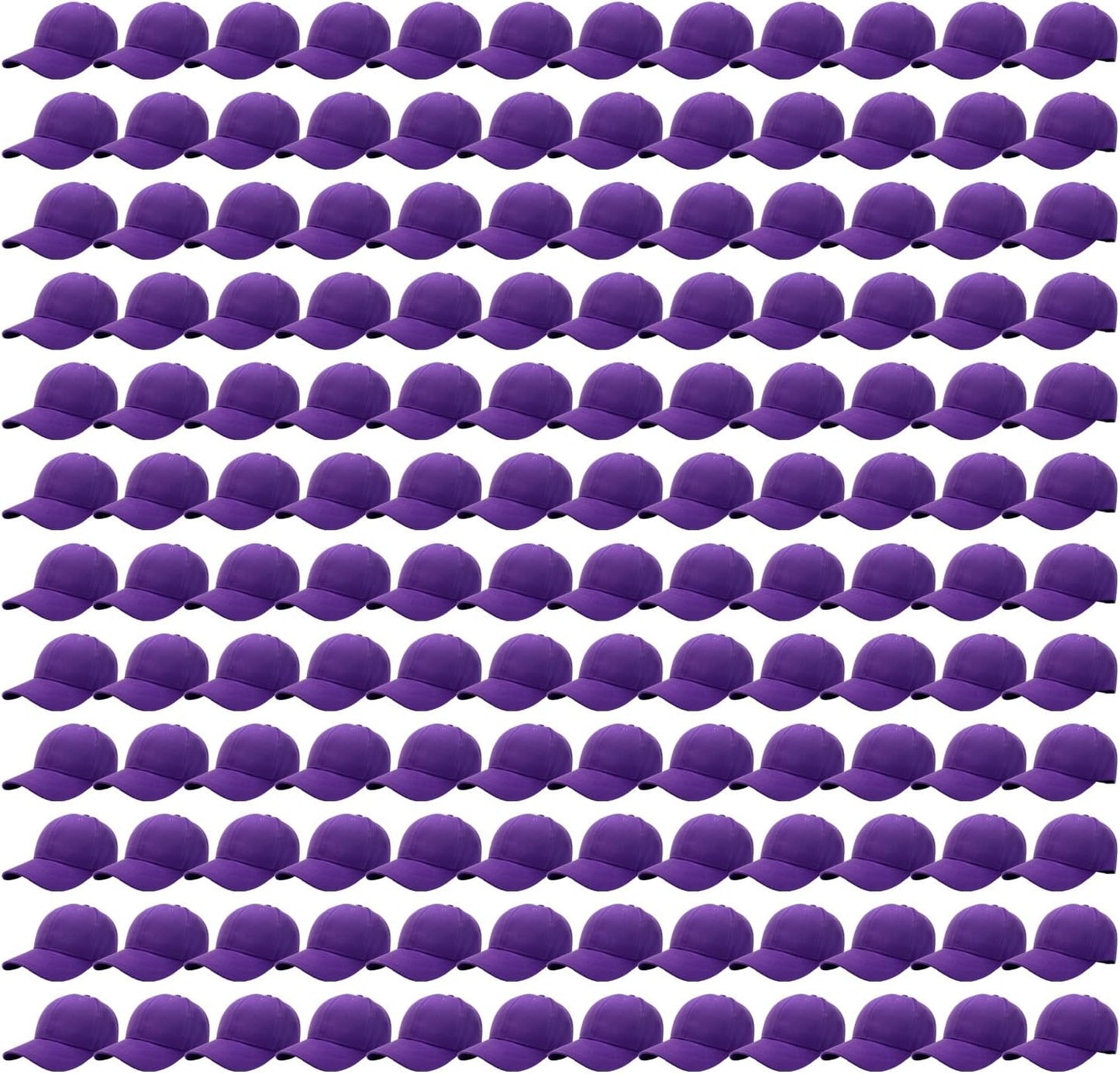 Unisex Baseball Cap Bulk Wholesale Plain Blank Hat Adjustable Size