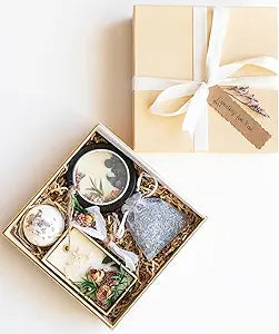 LaurGifts Birthday Gift Set Box for Women with Rose & Vanilla