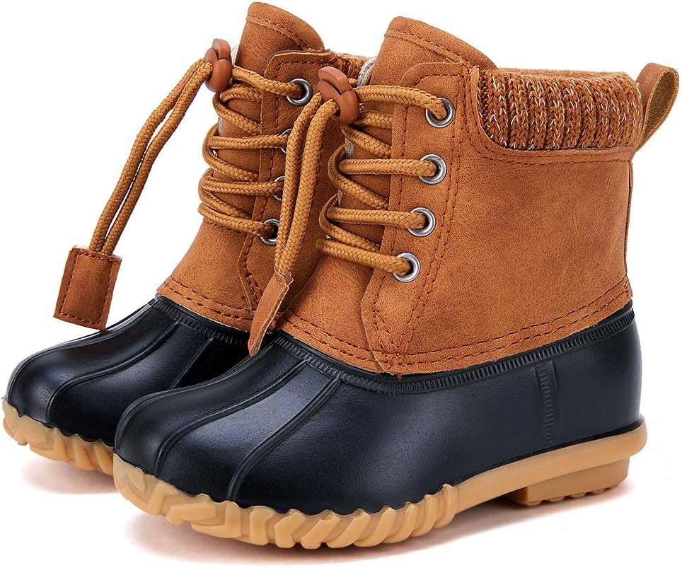 BMCiTYBM Toddler Snow Boots for Boys and Girls in Cold Weather