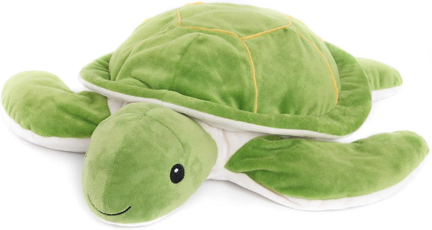 Weighted Sea Turtle Plush Toy for Stress Relief and Comfort