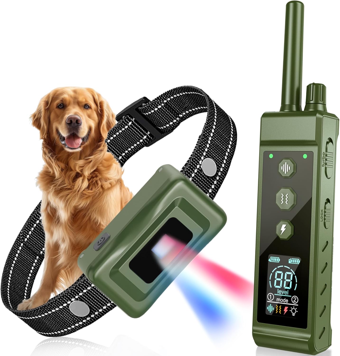 Shock Collar for Dogs - 4265ft Waterproof Training Device