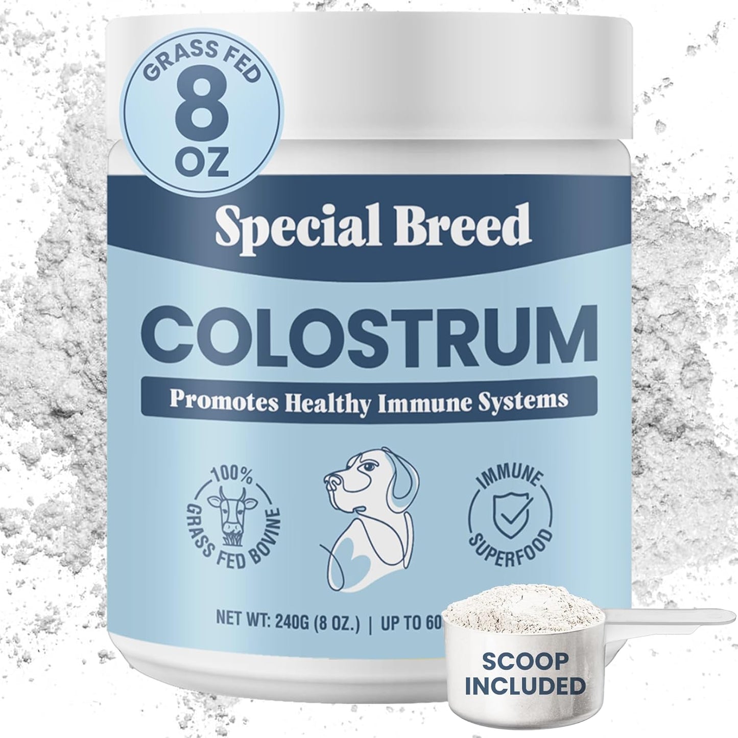 Bovine Colostrum for Dogs and Cats - Immune Support Supplement