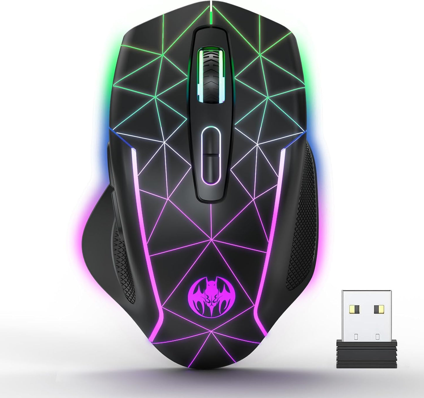 MELOGAGA Wireless Mouse: Effortless Gaming Movement!