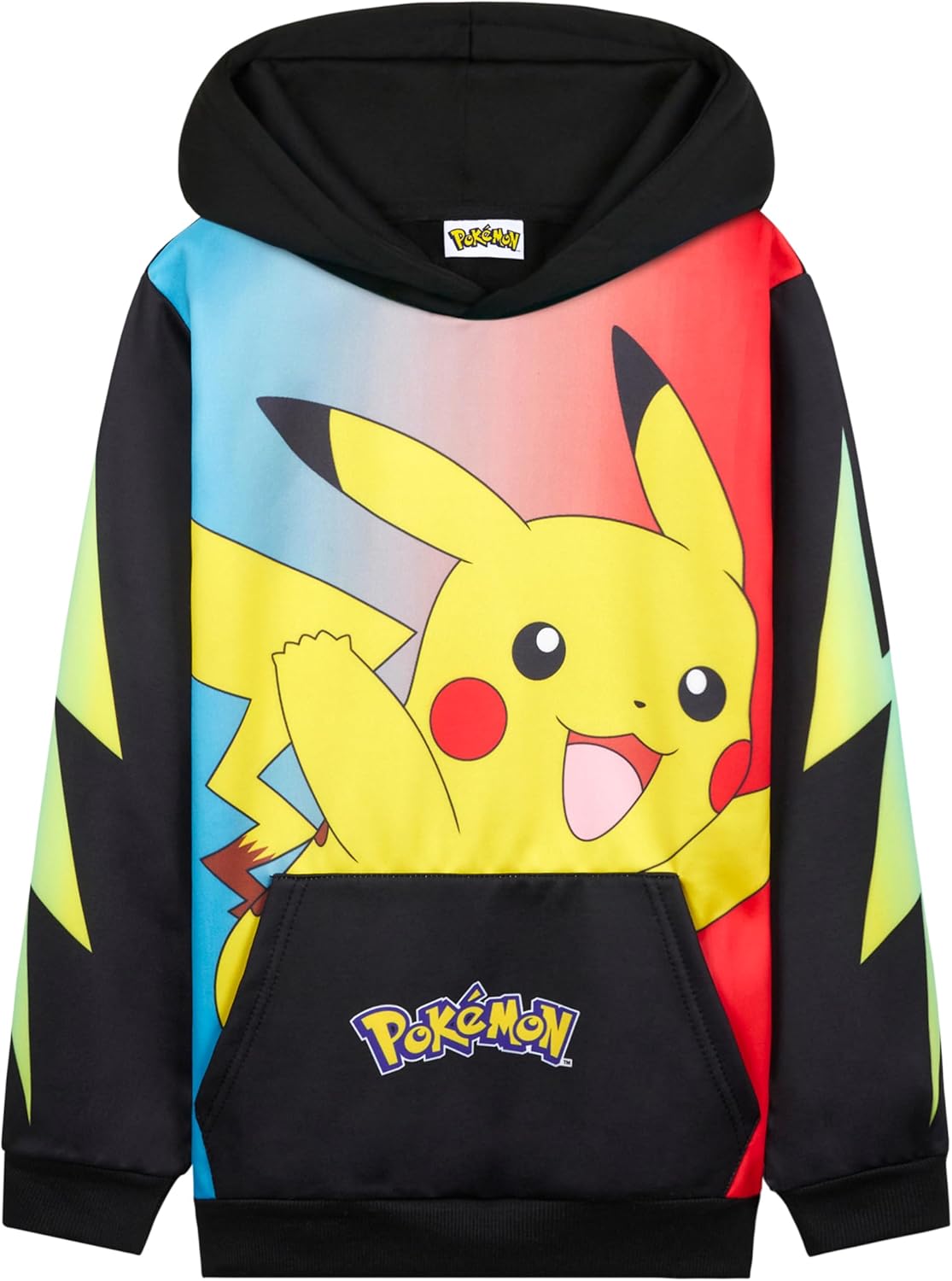 Pokemon Hoodie for Boys & Teens - Warm Anime Pikachu Sweatshirt