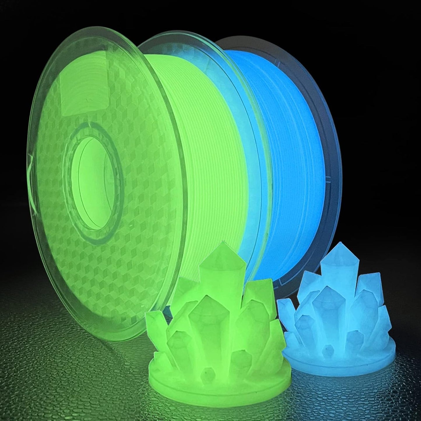 iSANMATE Glow in The Dark PLA Filament for 3D Printing