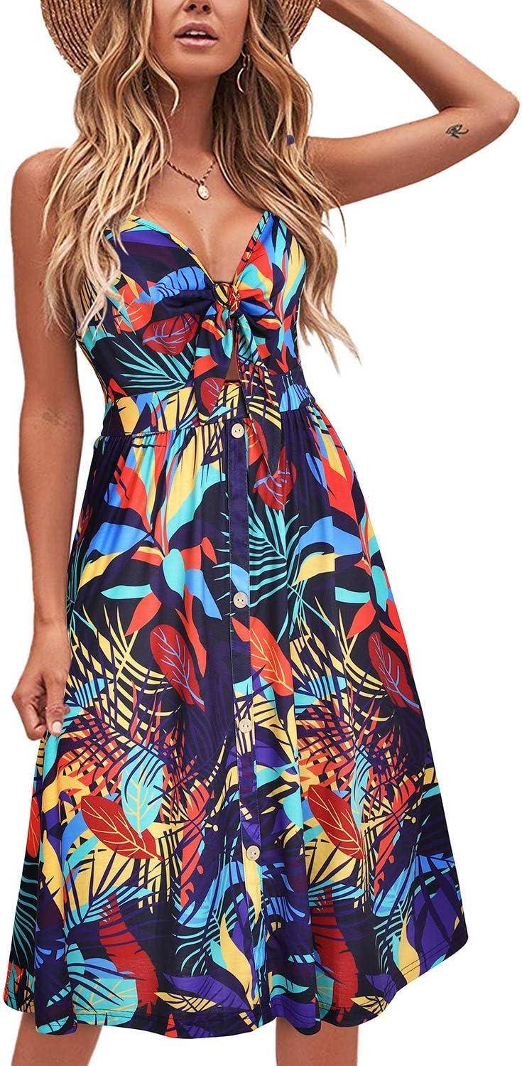 VOTEPRETTY Women's Summer Dresses for Beach and Vacation Fun