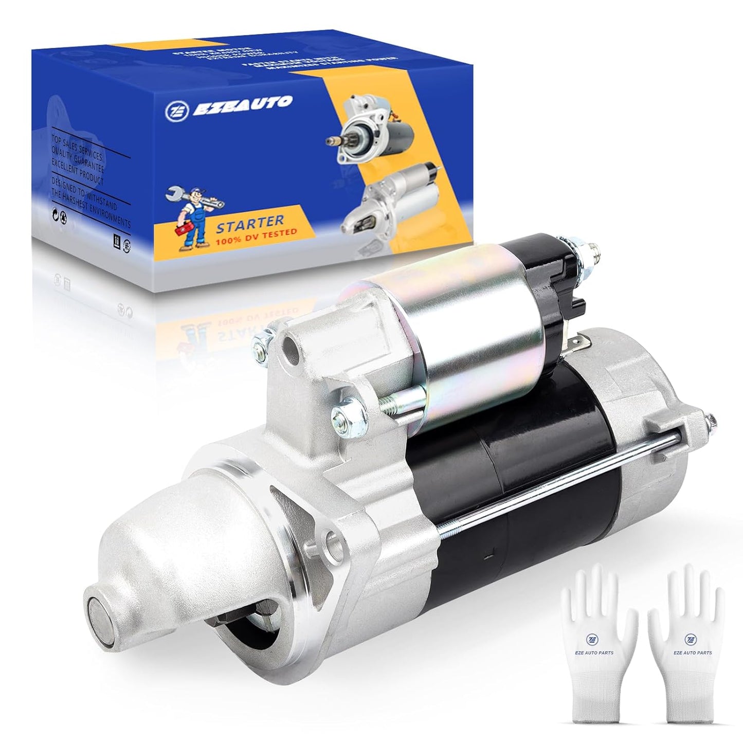 Ezexpreze 18417 New Starter for Kubota D722 D782 Diesel Engines
