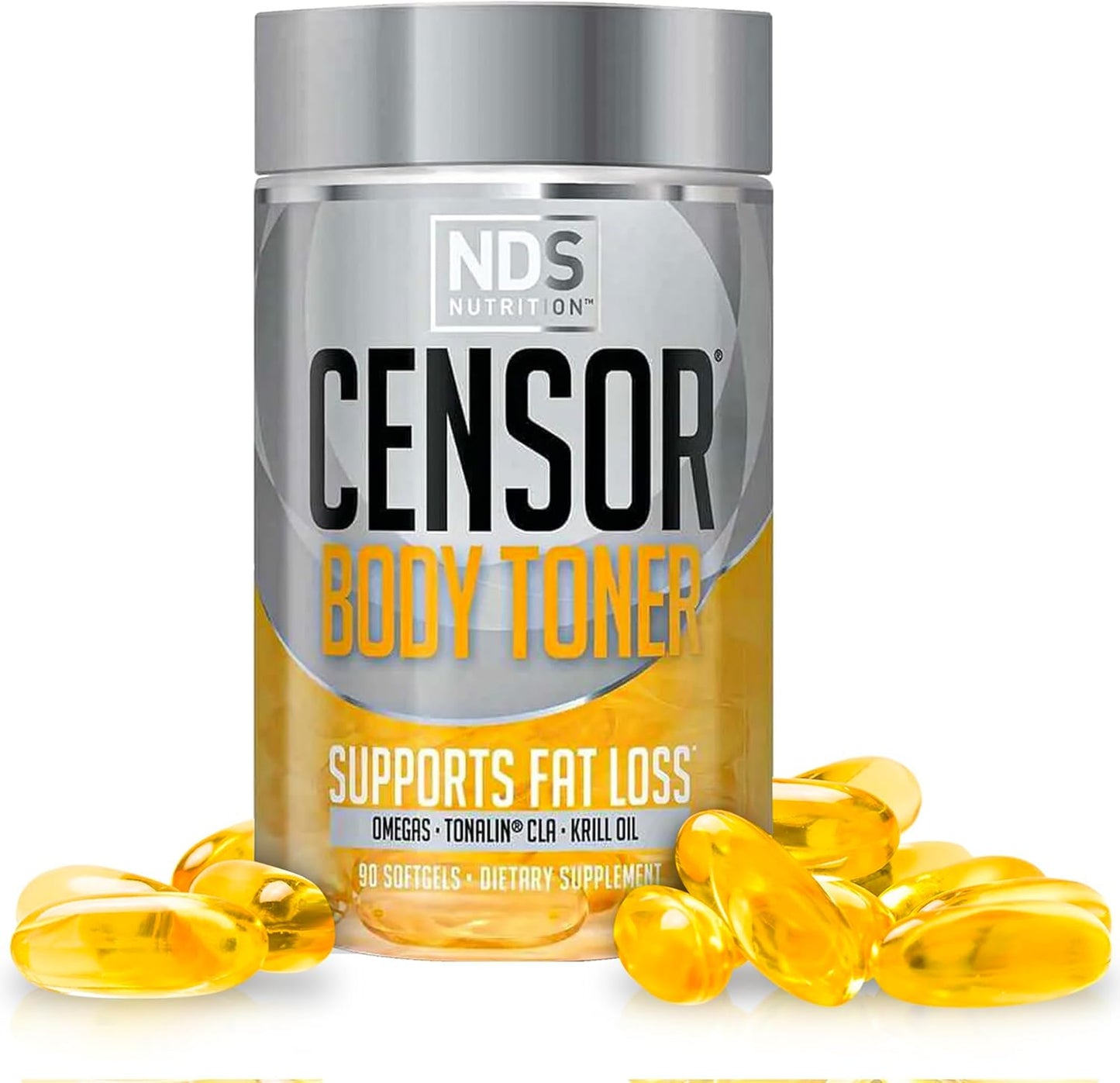 NDS Nutrition Censor Fat Loss Body Toner with CLA and Fish Oil