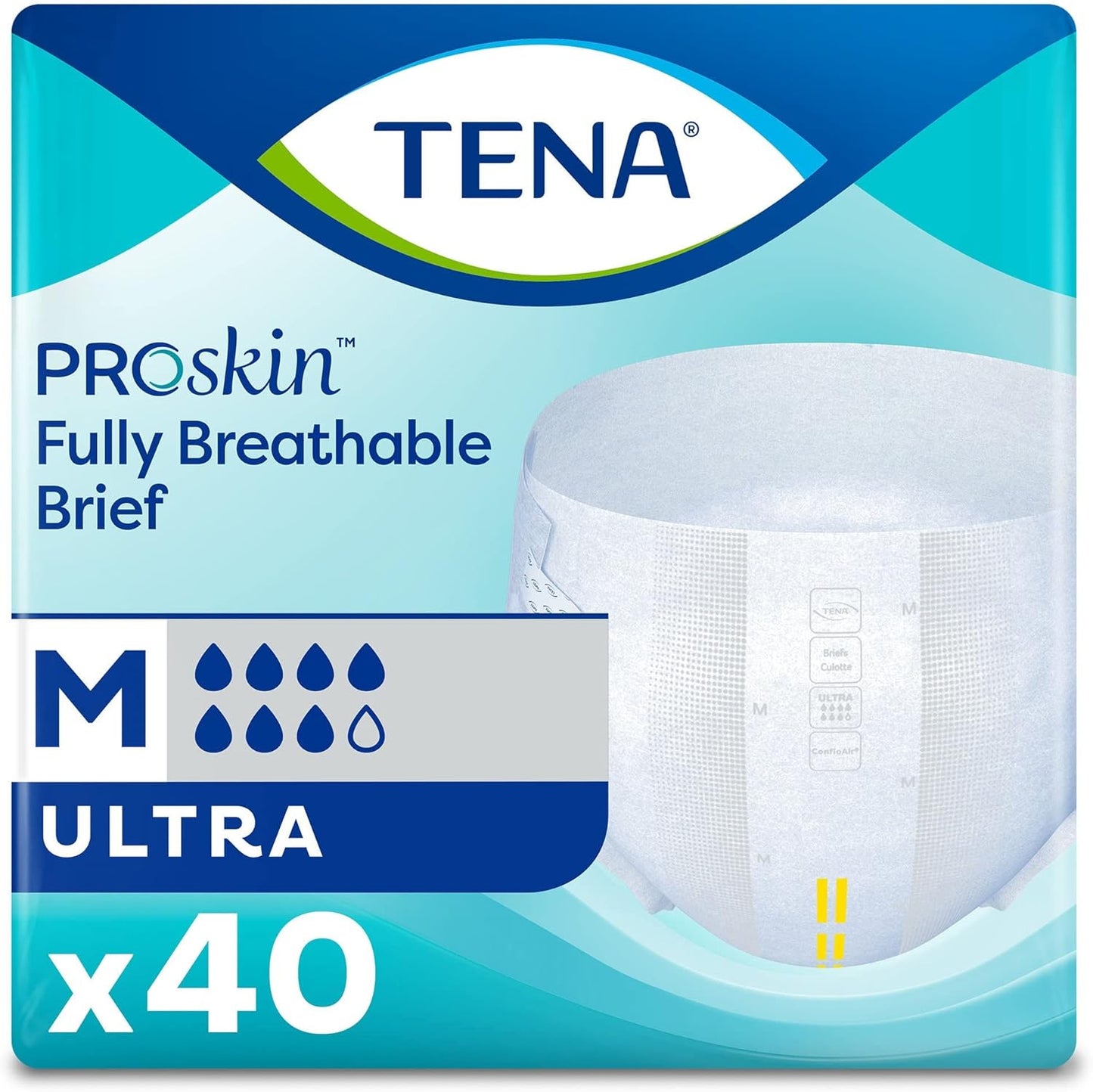 TENA ProSkin Ultra Brief: Heavy Absorbency, 80 Ct