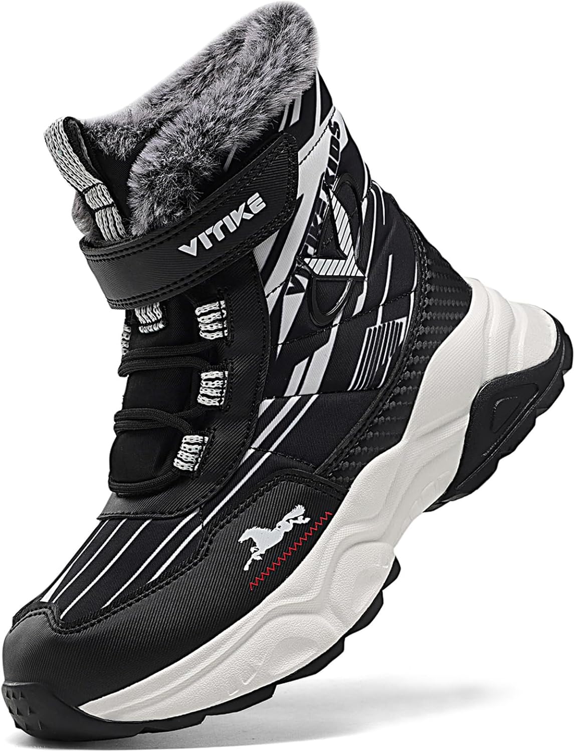 VITUOFLY Kids Winter Hiking Boots - Anti-skid & Durable