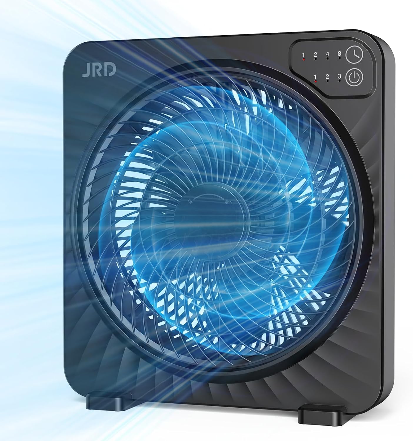 JRD 13 Box Fan with Powerful Airflow and Quiet Operation