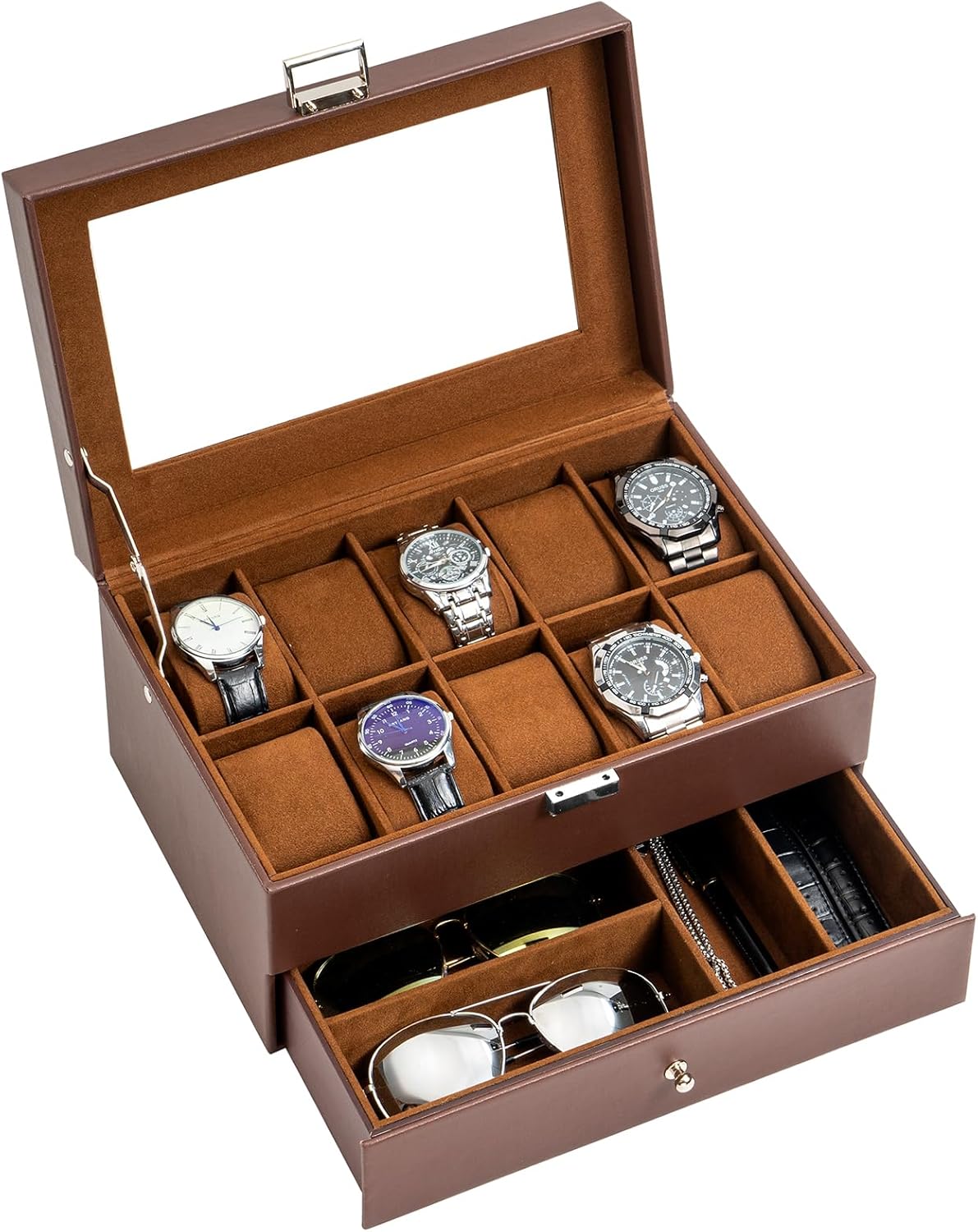 ProCase Men's Watch Box - Stylish Storage Solution
