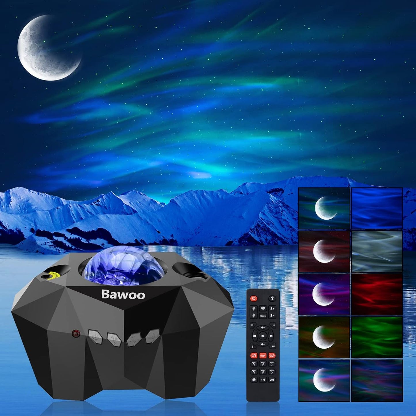 Galaxy Star Projector w/ Remote & Bluetooth