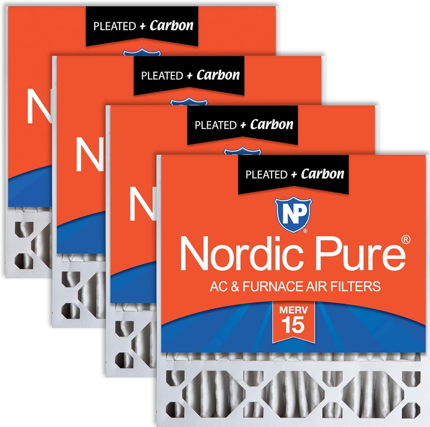 Nordic Pure 20x20x5 Honeywell Replacement Filters for Clean Air